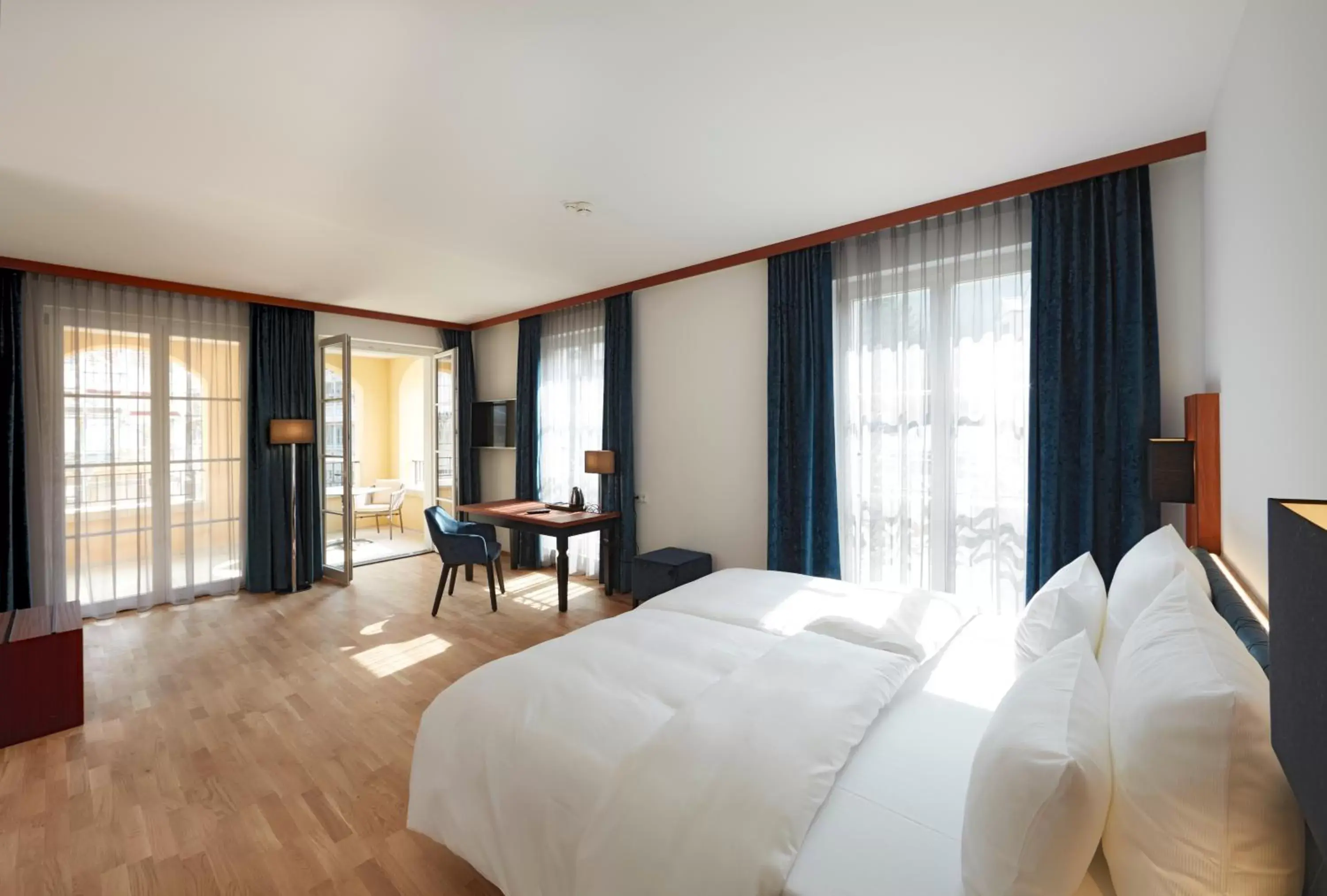 Double Room with Balcony - single occupancy in Seehotel Villa Linde Double Room with Balcony - single occupancy in Seehotel Villa Linde