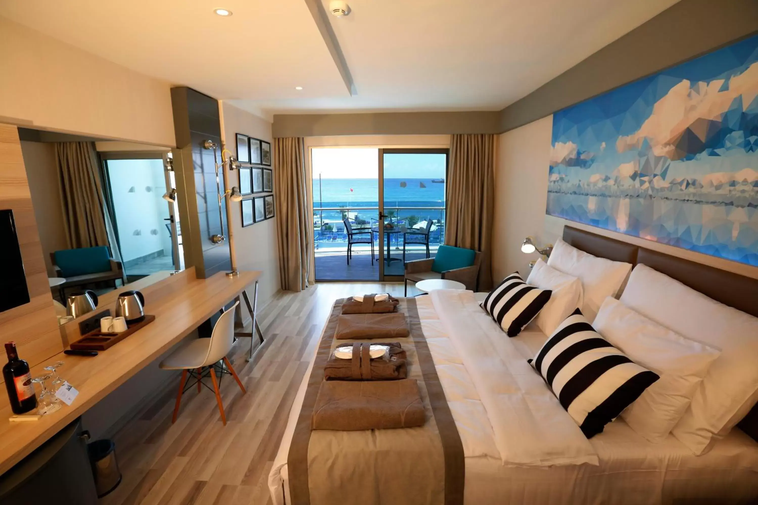 Standard Triple Room with Sea View in Sunprime C-Lounge - Adult Only Standard Triple Room with Sea View in Sunprime C-Lounge - Adult Only
