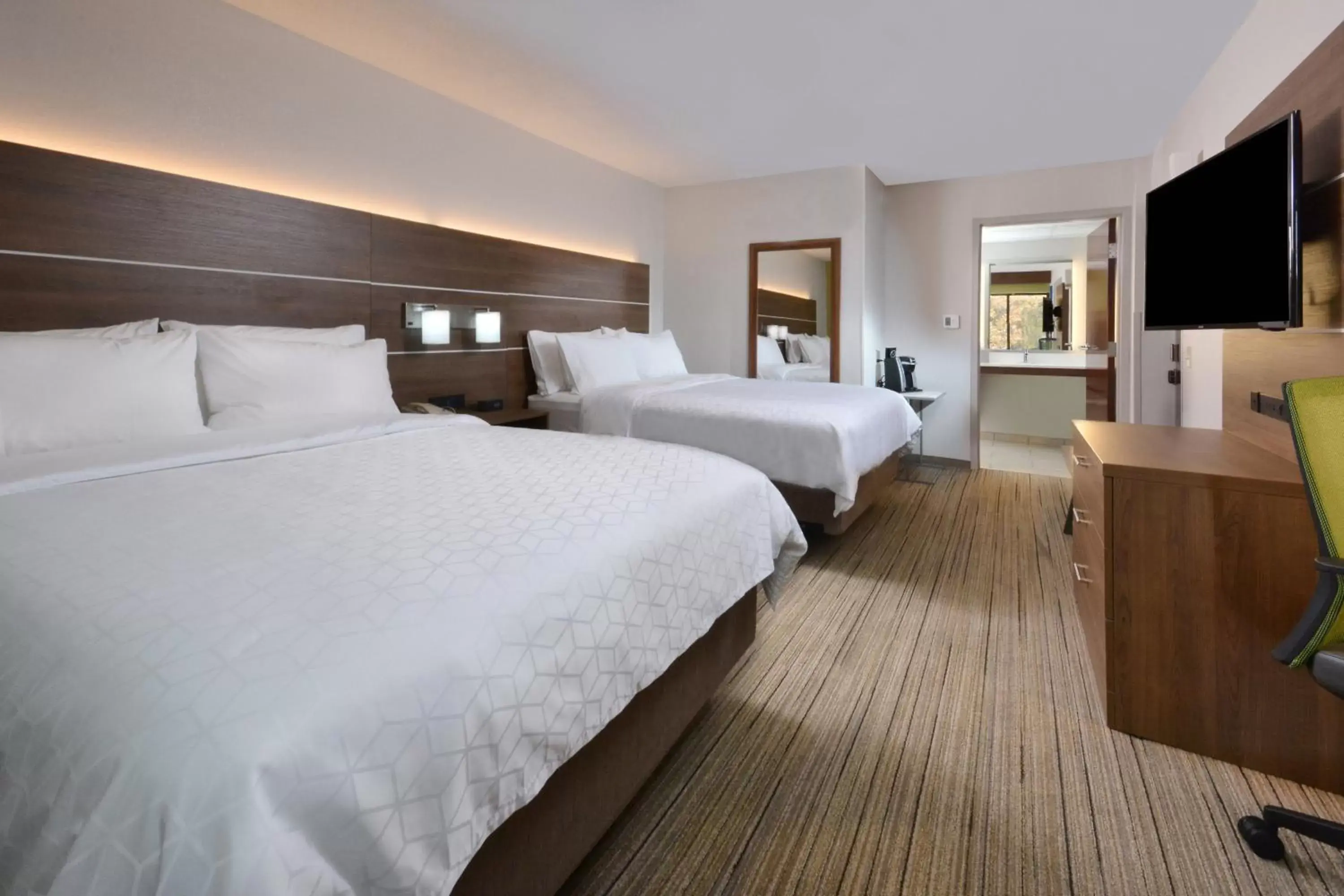 Double Room with Two Double Beds - Disability Access/Non-Smoking in Holiday Inn Express Durham, an IHG Hotel Double Room with Two Double Beds - Disability Access/Non-Smoking in Holiday Inn Express Durham, an IHG Hotel