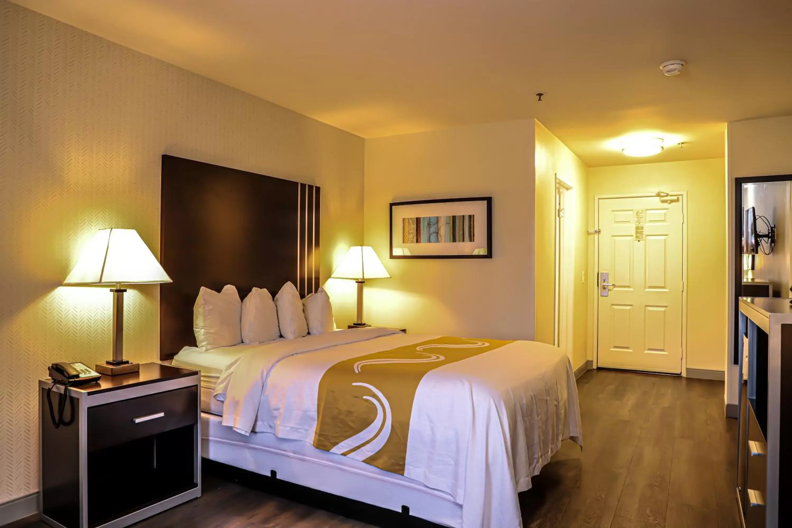 Standard Room, 1 Queen Bed, Accessible Roll-In Shower, Non Smoking in Quality Inn & Suites Camarillo-Oxnard Standard Room, 1 Queen Bed, Accessible Roll-In Shower, Non Smoking in Quality Inn & Suites Camarillo-Oxnard
