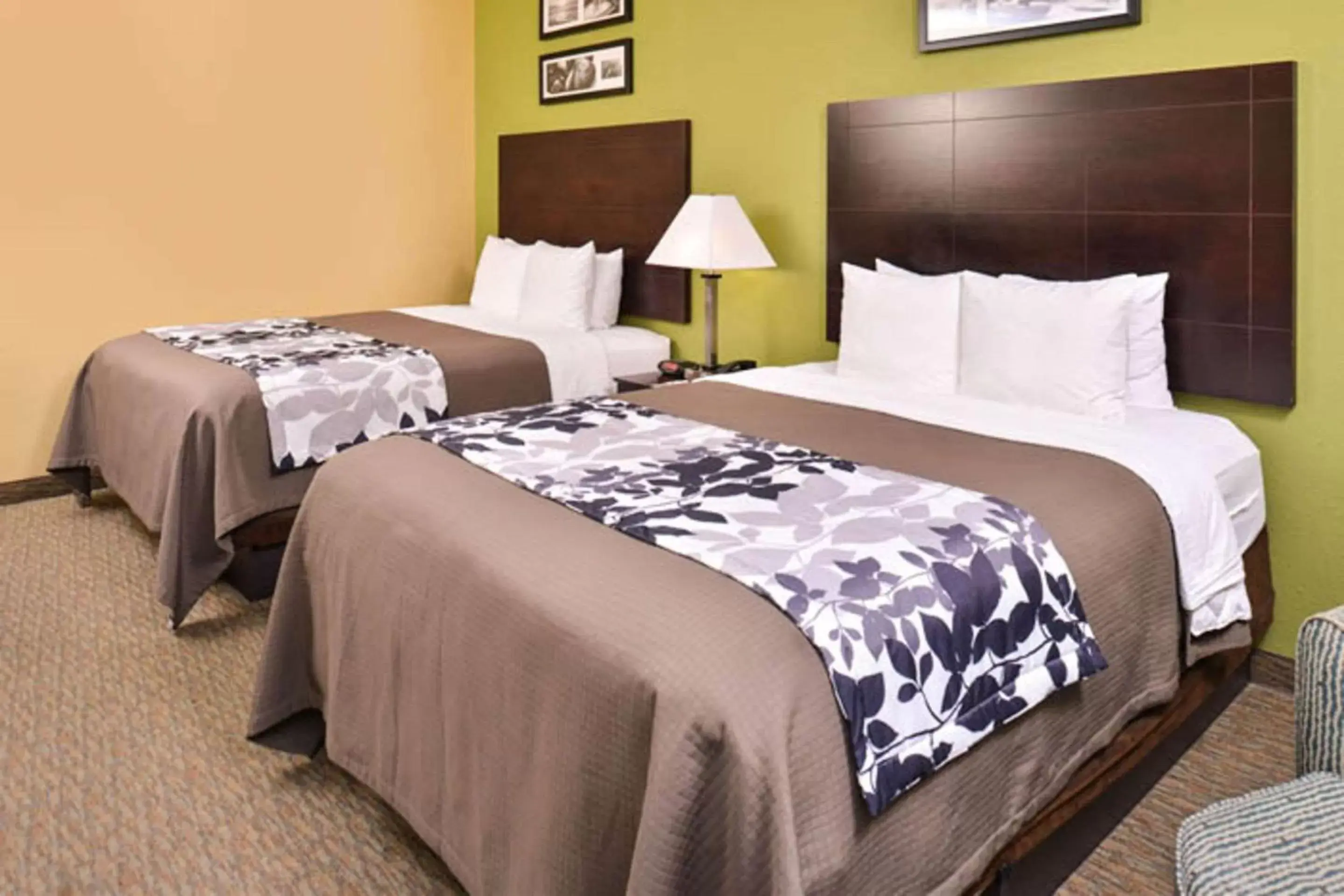 Queen Room with Two Queen Beds in Sleep Inn and Suites Downtown Houston Queen Room with Two Queen Beds in Sleep Inn and Suites Downtown Houston