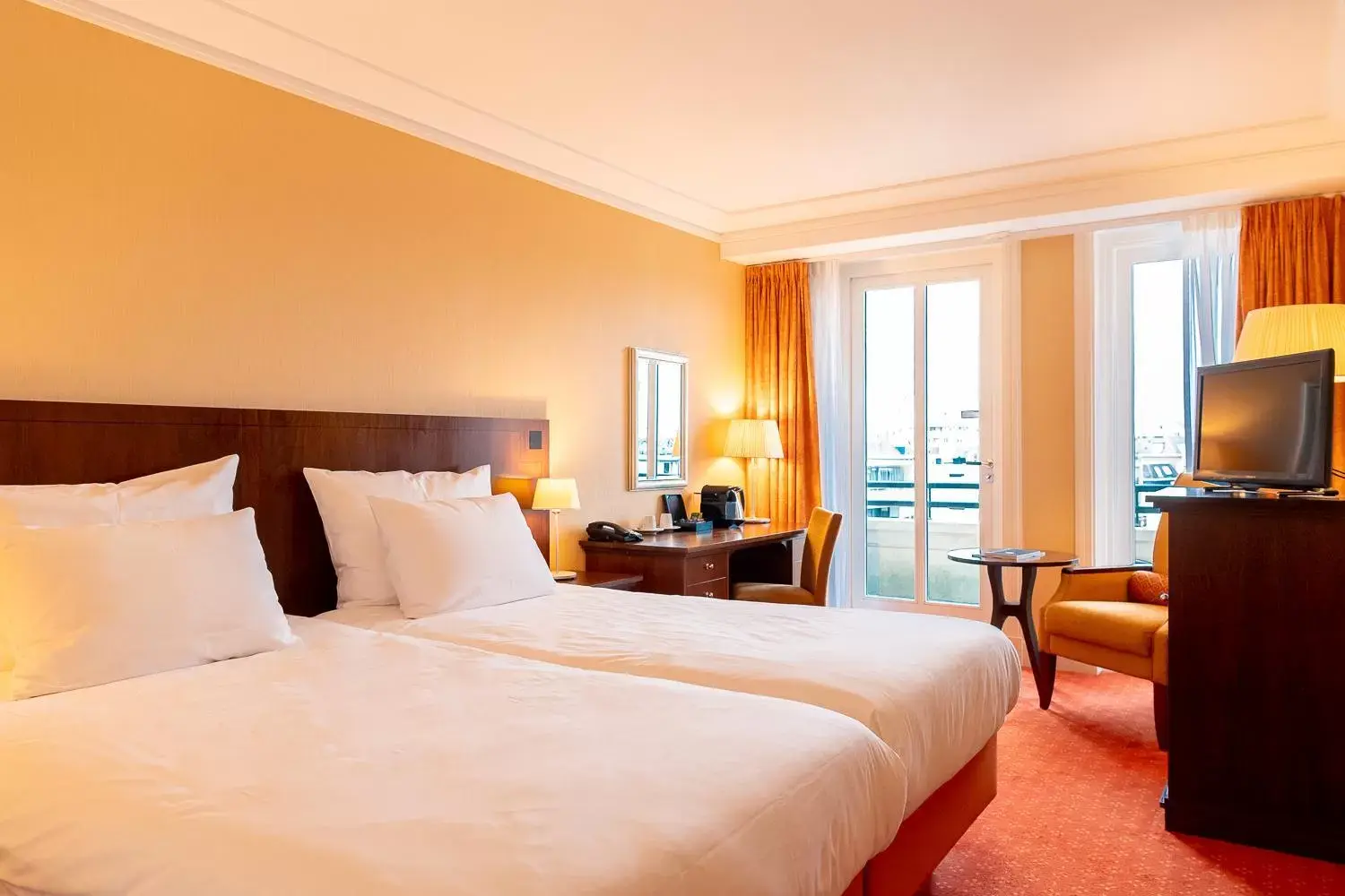 Standard Room with Balcony in Van der Valk Palace Hotel Noordwijk Standard Room with Balcony in Van der Valk Palace Hotel Noordwijk