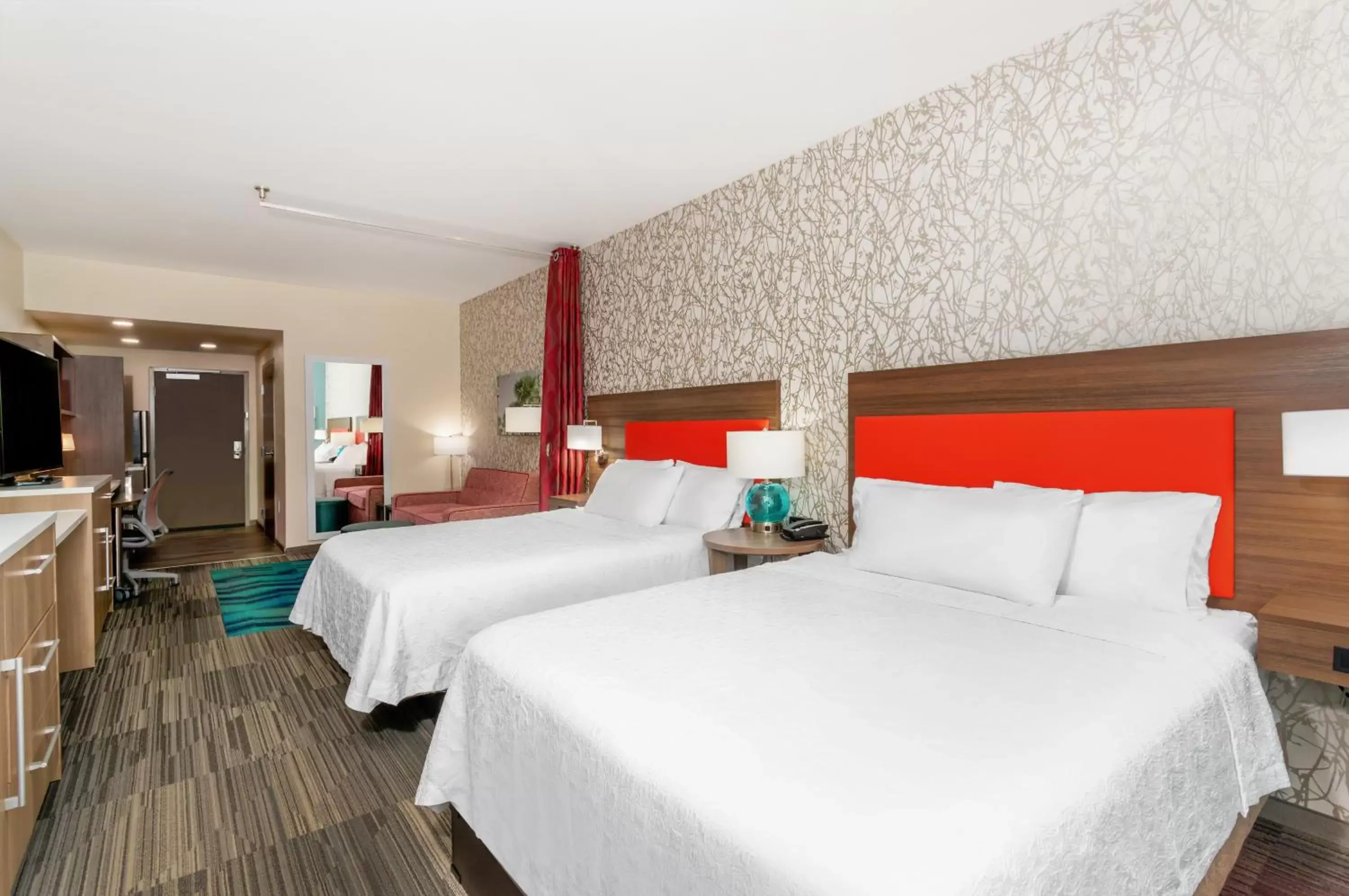 Studio Suite with Two Queen Beds in Home2 Suites By Hilton Vero Beach I-95 Studio Suite with Two Queen Beds in Home2 Suites By Hilton Vero Beach I-95