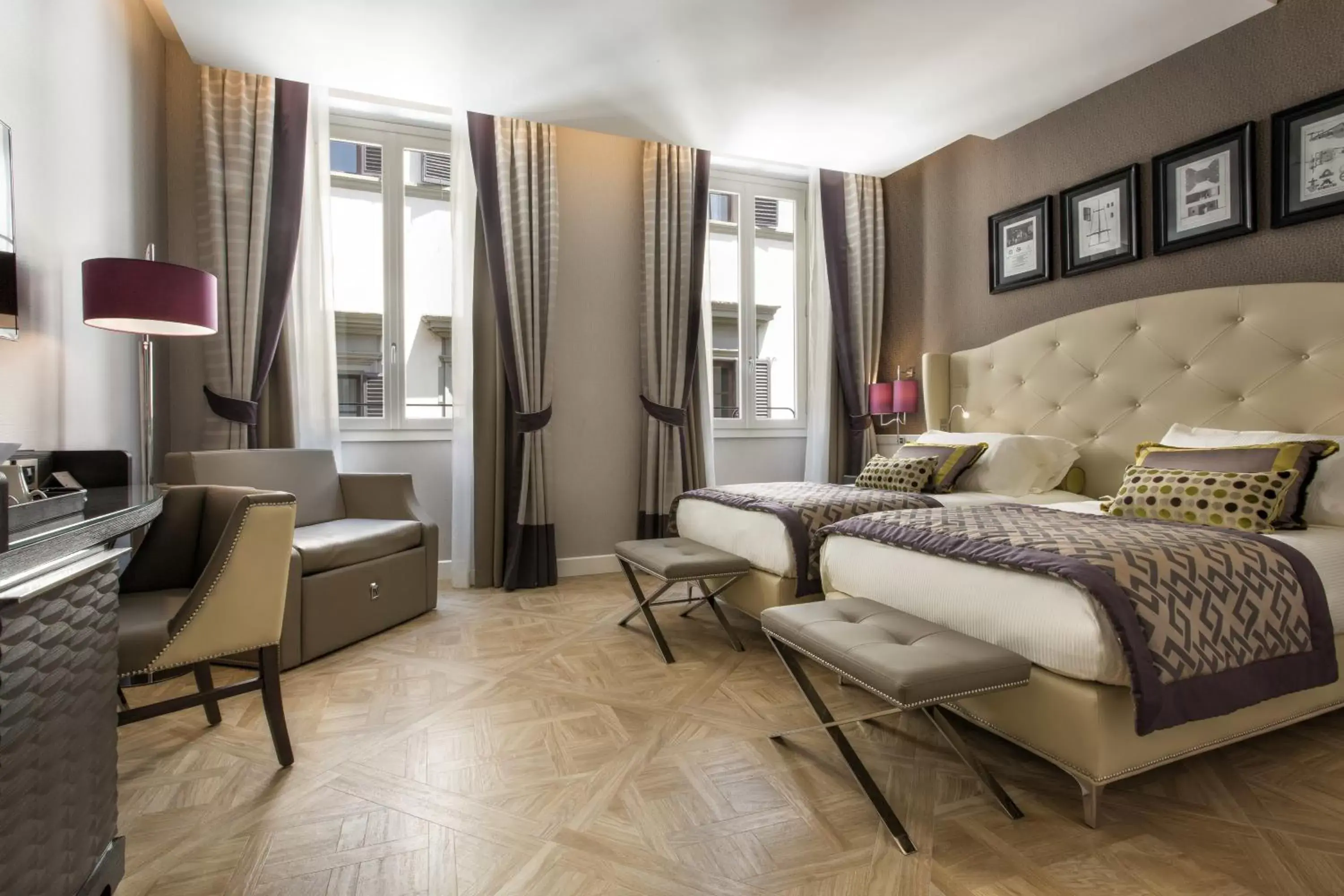 Deluxe Twin Room in Hotel Spadai Deluxe Twin Room in Hotel Spadai