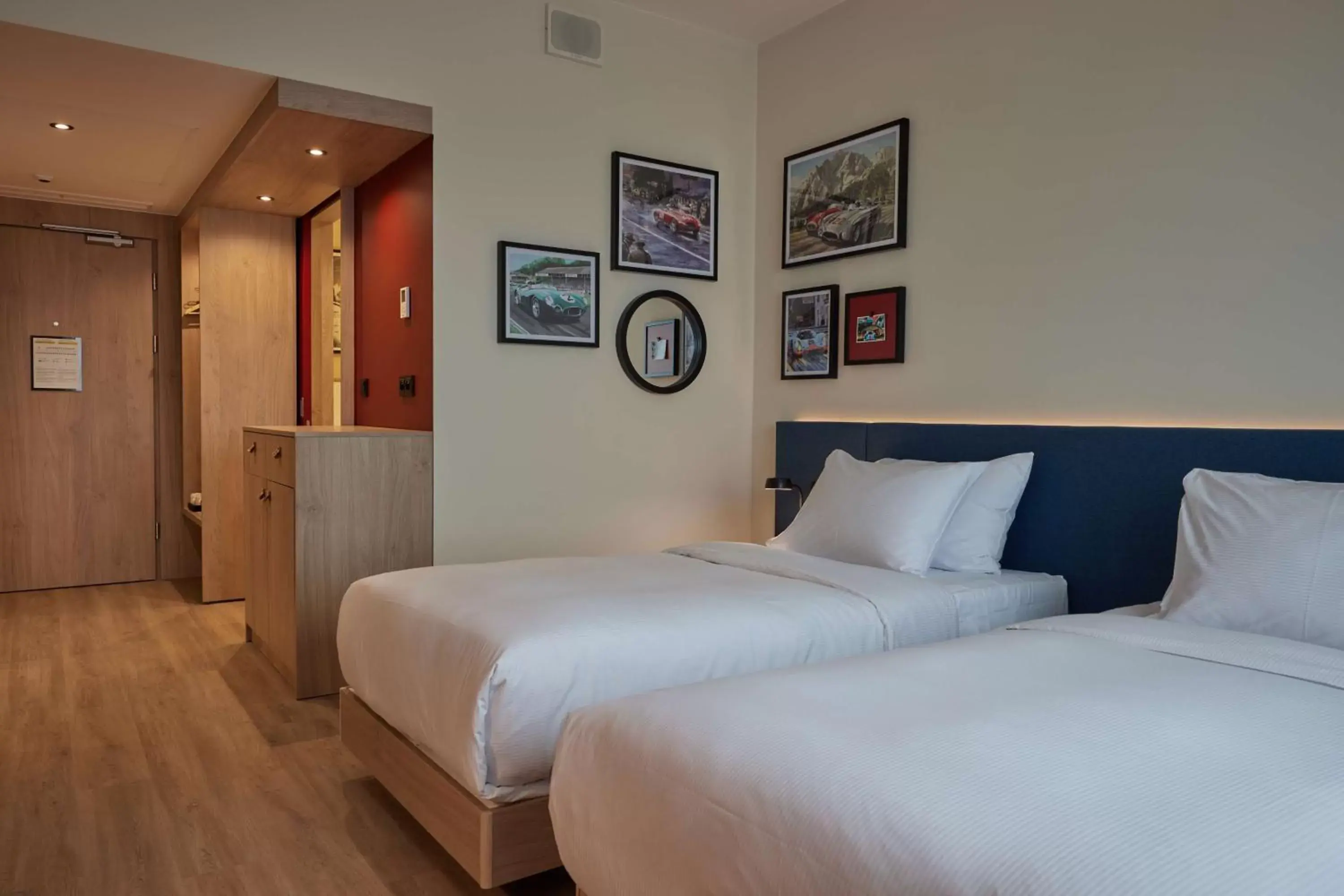 Twin Room in Hampton By Hilton Poznan Swarzedz Twin Room in Hampton By Hilton Poznan Swarzedz