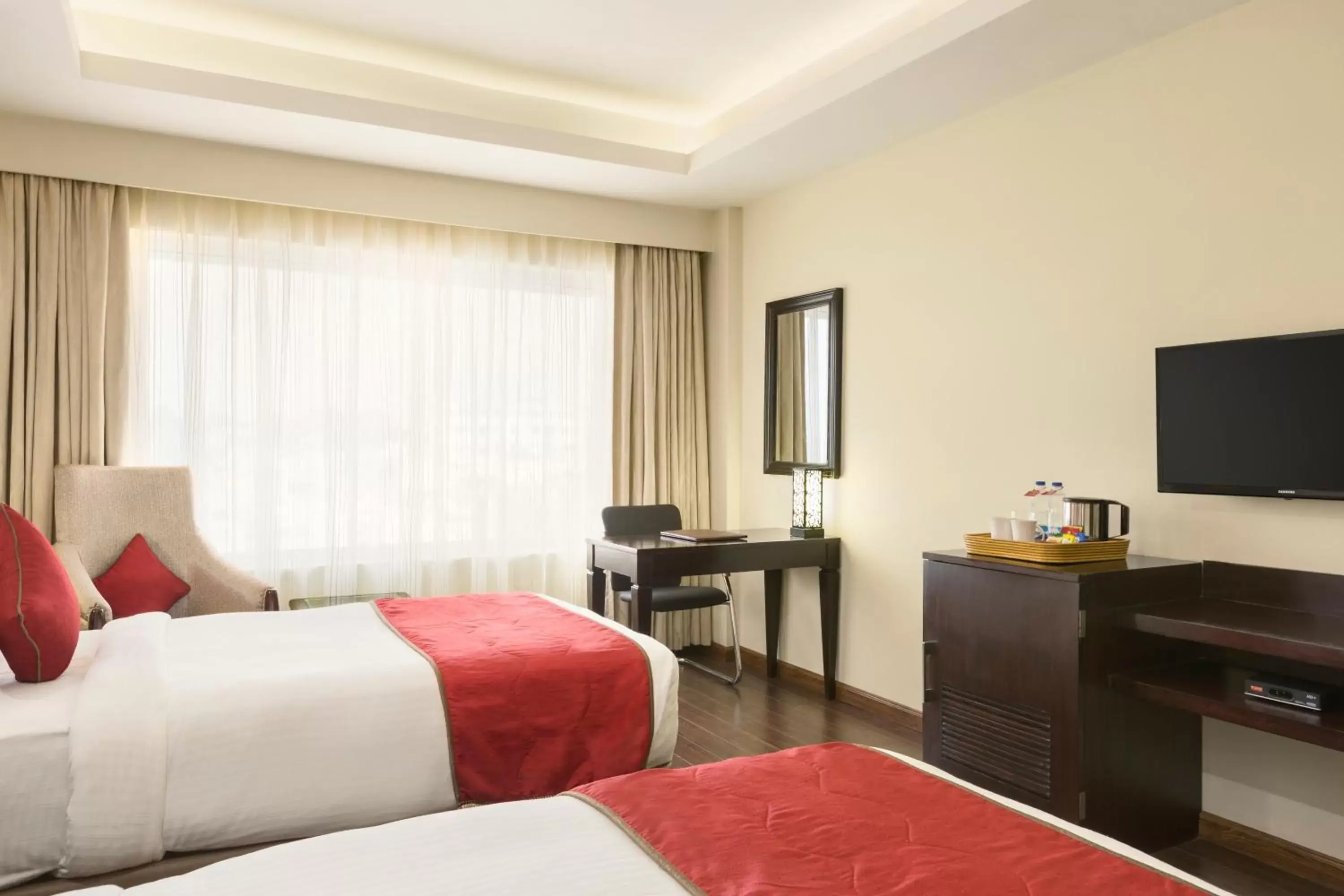 Twin Room Non-Smoking - Book & Unlock Exclusive Deals in Ramada Jamshedpur Bistupur Twin Room Non-Smoking - Book & Unlock Exclusive Deals in Ramada Jamshedpur Bistupur