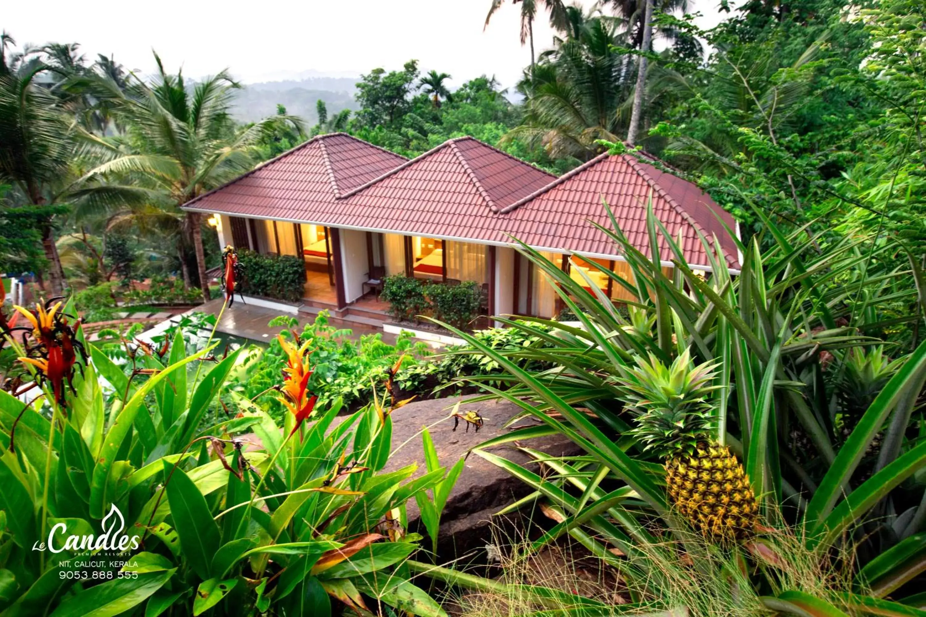 Double or Twin Room with Pool View in Le Candles Resort Double or Twin Room with Pool View in Le Candles Resort