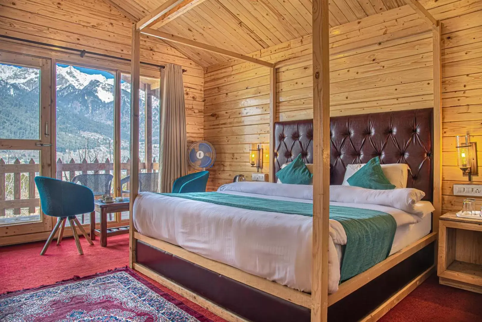 King Room in Echor Himalayan Heights Manali King Room in Echor Himalayan Heights Manali