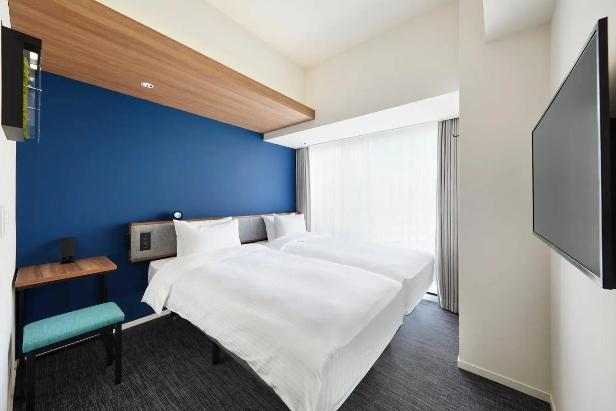 Standard Twin Room with Complimentary Light Breakfast - single occupancy - Non-Smoking in Prince Smart Inn Ebisu Standard Twin Room with Complimentary Light Breakfast - single occupancy - Non-Smoking in Prince Smart Inn Ebisu