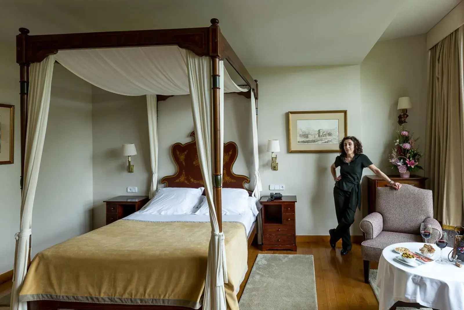 Superior Double Room in Parador de Gijón Superior Double Room in Parador de Gijón