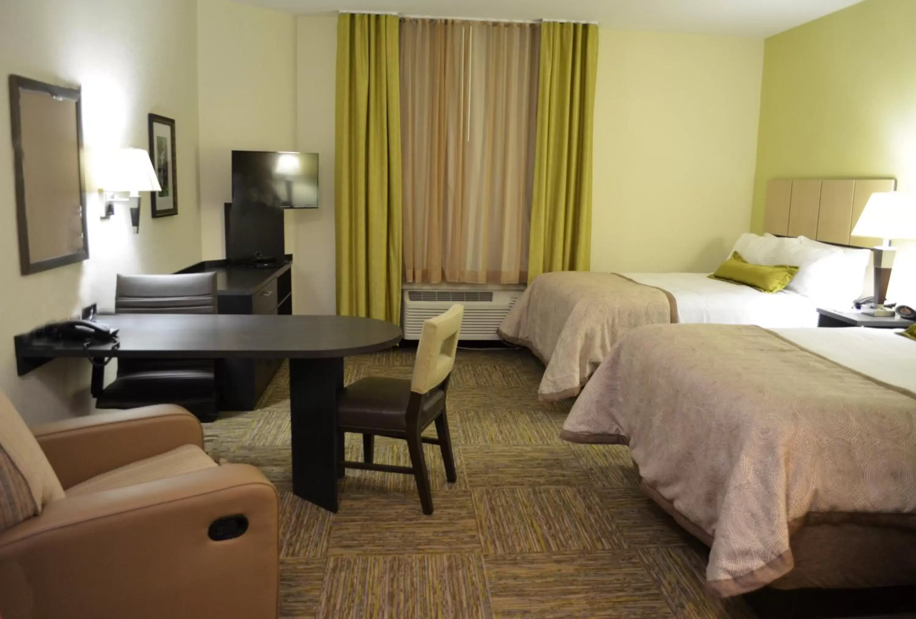 Queen Studio with Two Queen Beds - Hearing Accessible, Full Kitchen, Sofa Bed in Candlewood Suites Greenville by IHG Queen Studio with Two Queen Beds - Hearing Accessible, Full Kitchen, Sofa Bed in Candlewood Suites Greenville by IHG