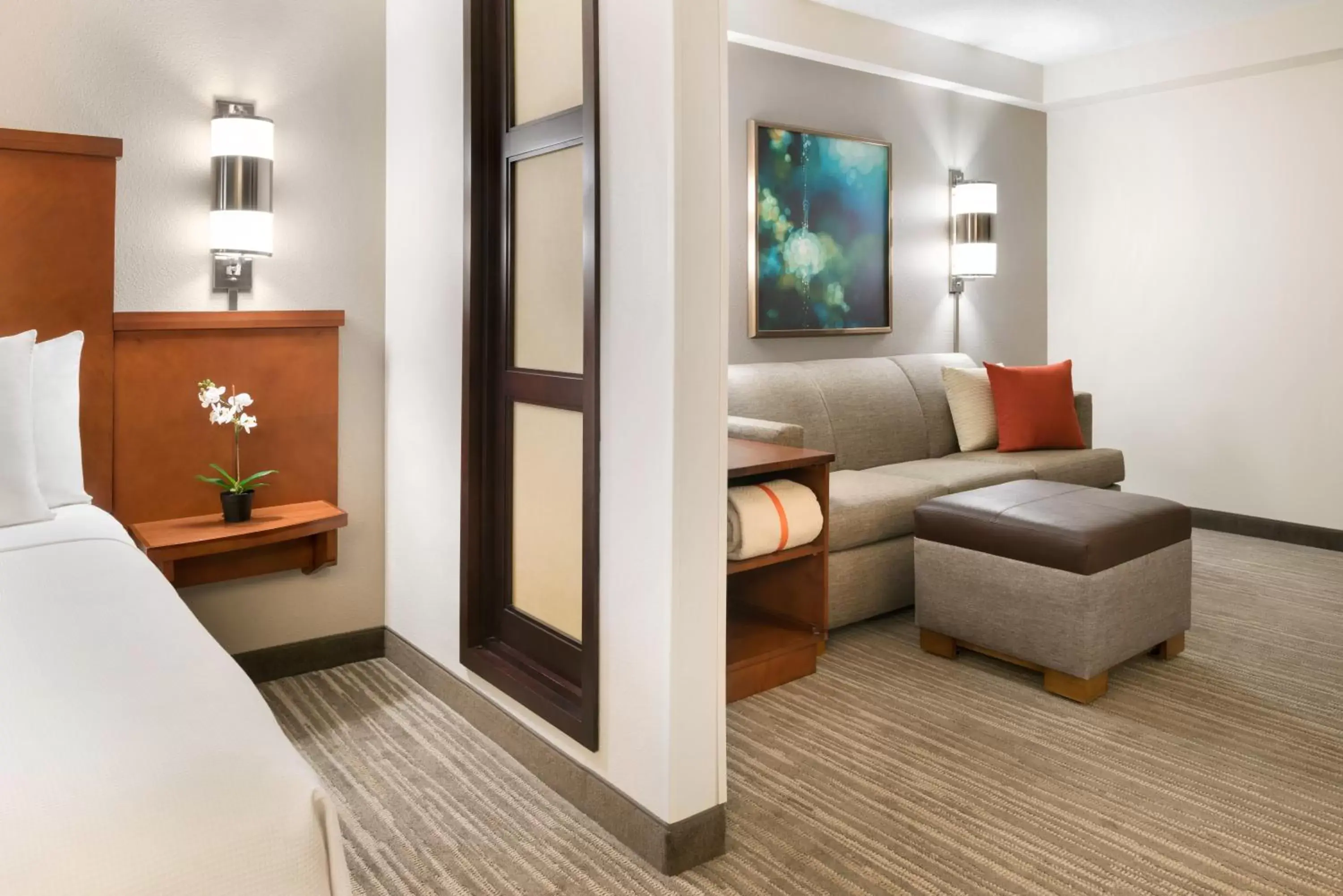 Double Room with Two Double Beds and Roll-In Shower - Disability Access in Hyatt Place Chicago Schaumburg Double Room with Two Double Beds and Roll-In Shower - Disability Access in Hyatt Place Chicago Schaumburg