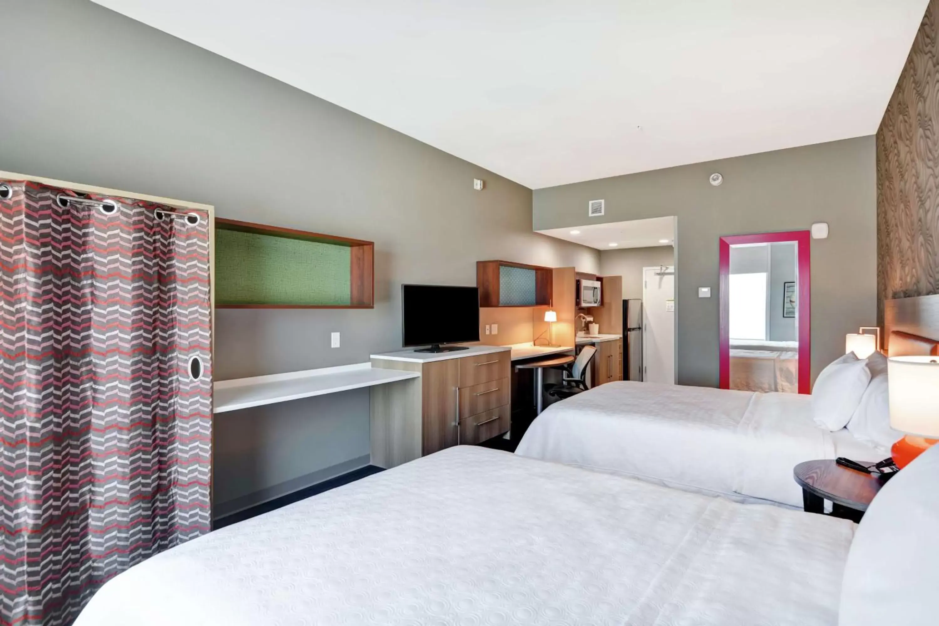 Studio Suite with Two Queen Beds - Hearing Access/Non-Smoking in Home2 Suites By Hilton McKinney Studio Suite with Two Queen Beds - Hearing Access/Non-Smoking in Home2 Suites By Hilton McKinney