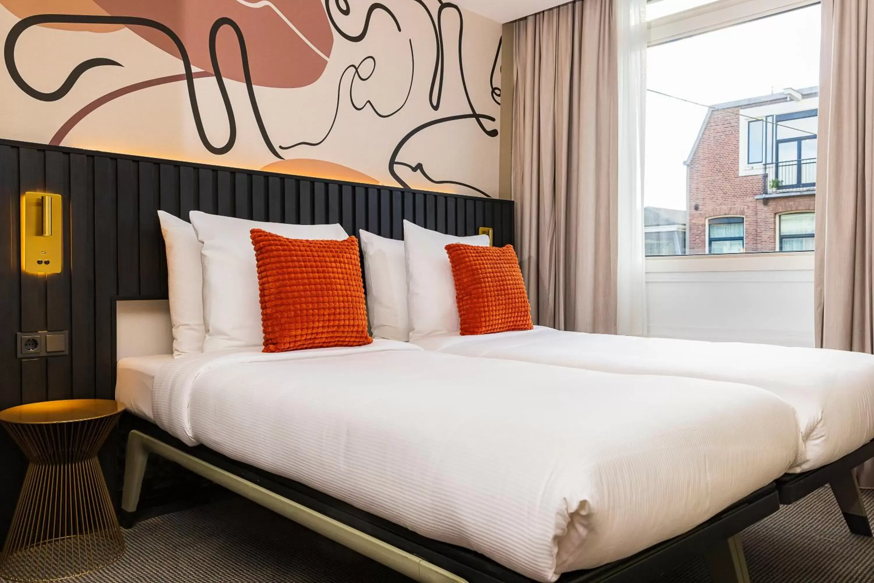 Twin Room in Huygens Place Amsterdam Twin Room in Huygens Place Amsterdam