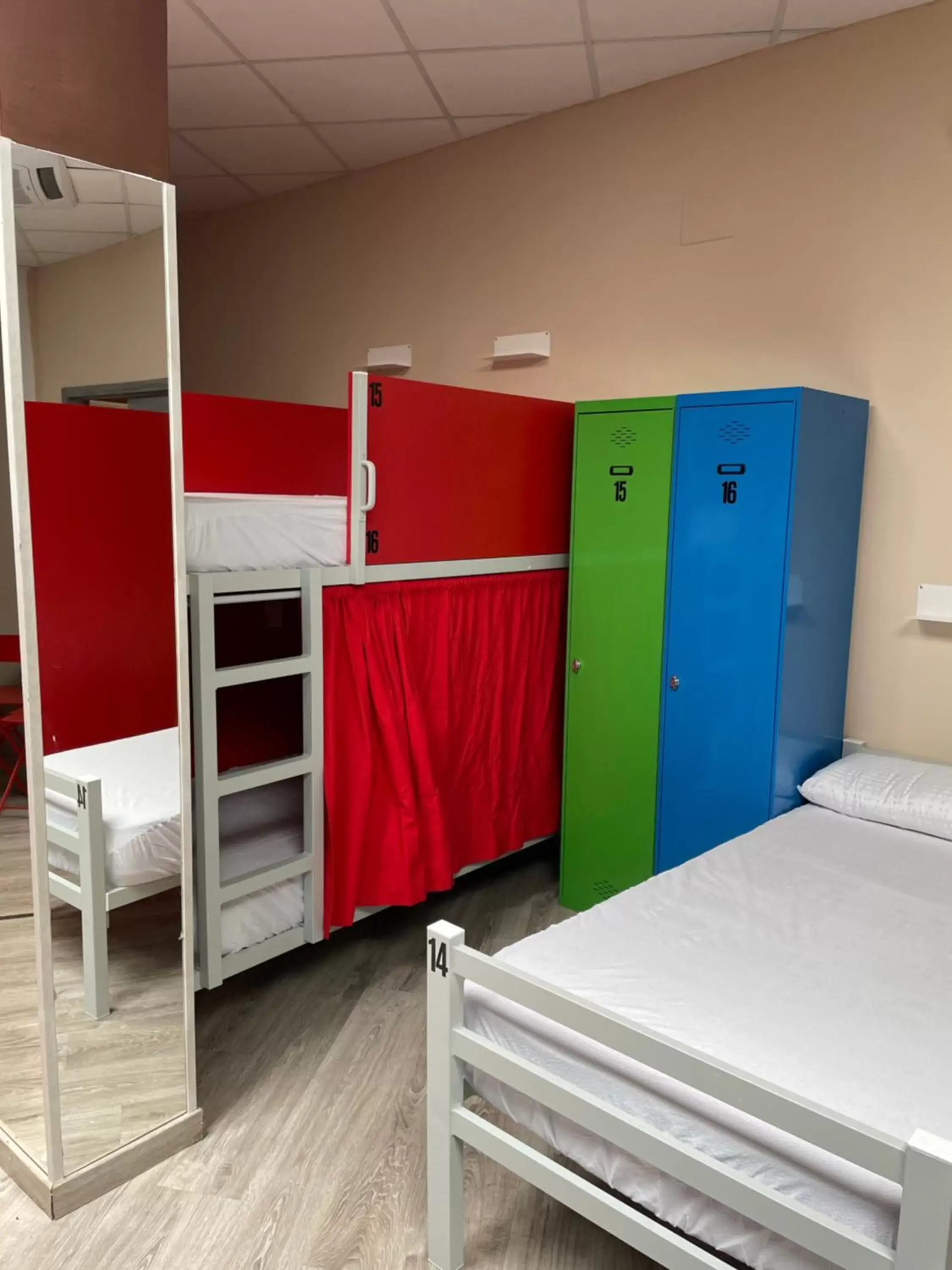 Bunk Bed in Female Dormitory Room in Hostel Llanes Bunk Bed in Female Dormitory Room in Hostel Llanes