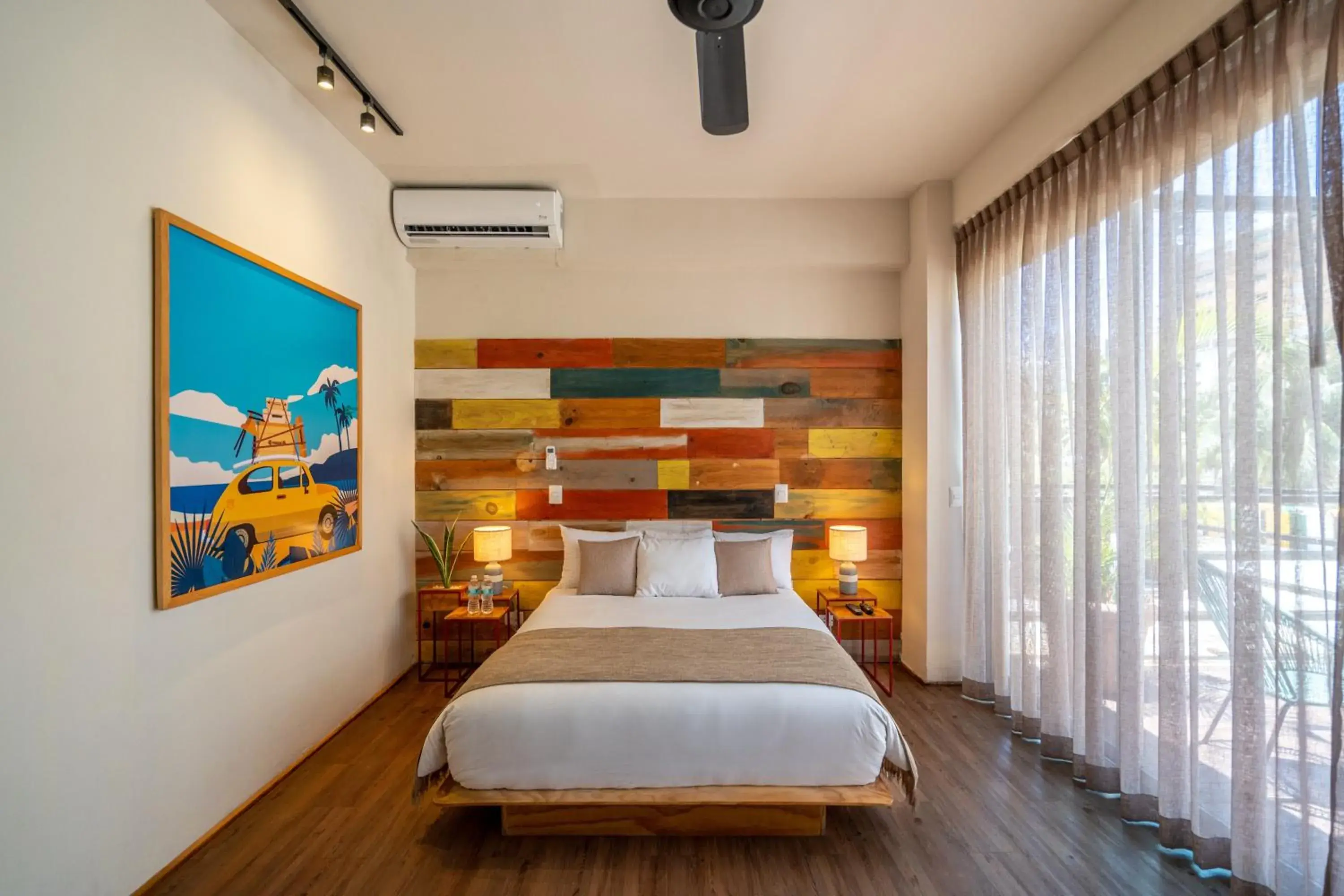 Double Room in Mayan Monkey Cancun - Social Hotel Double Room in Mayan Monkey Cancun - Social Hotel