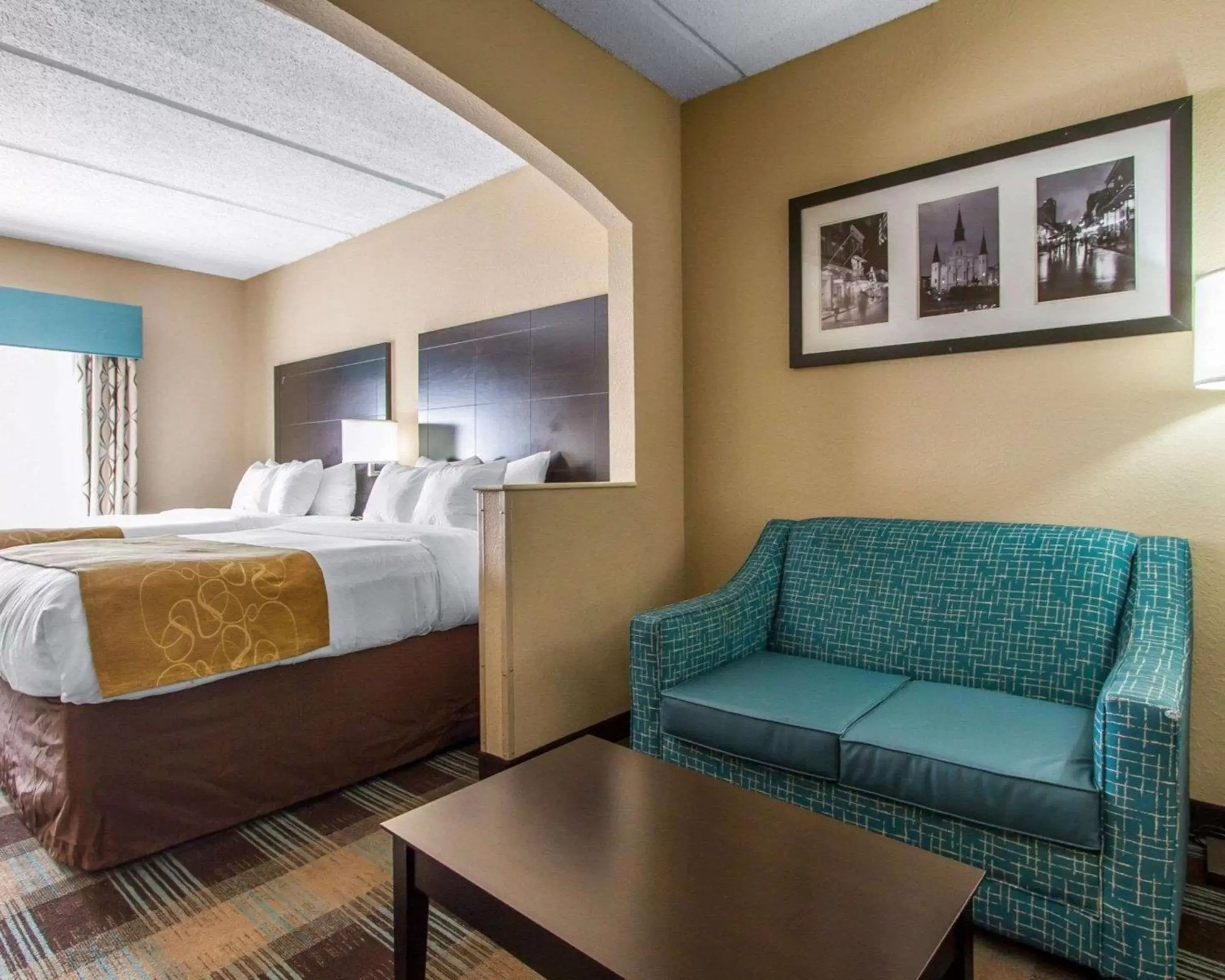 Queen Room with Two Queen Beds - Non-Smoking in Comfort Suites Airport Queen Room with Two Queen Beds - Non-Smoking in Comfort Suites Airport