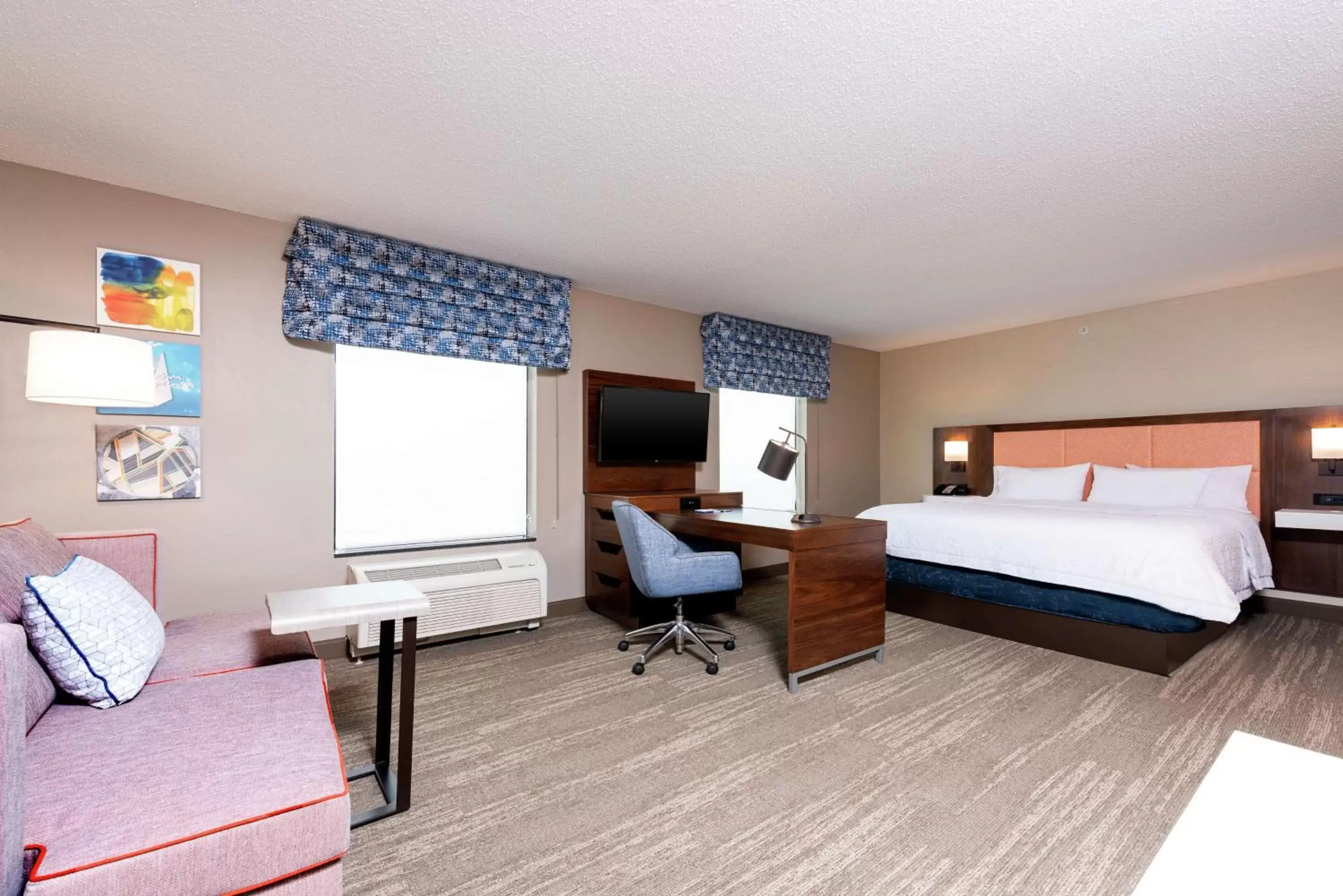 King Studio Suite with Sofa Bed in Hampton Inn & Suites Marshalltown King Studio Suite with Sofa Bed in Hampton Inn & Suites Marshalltown