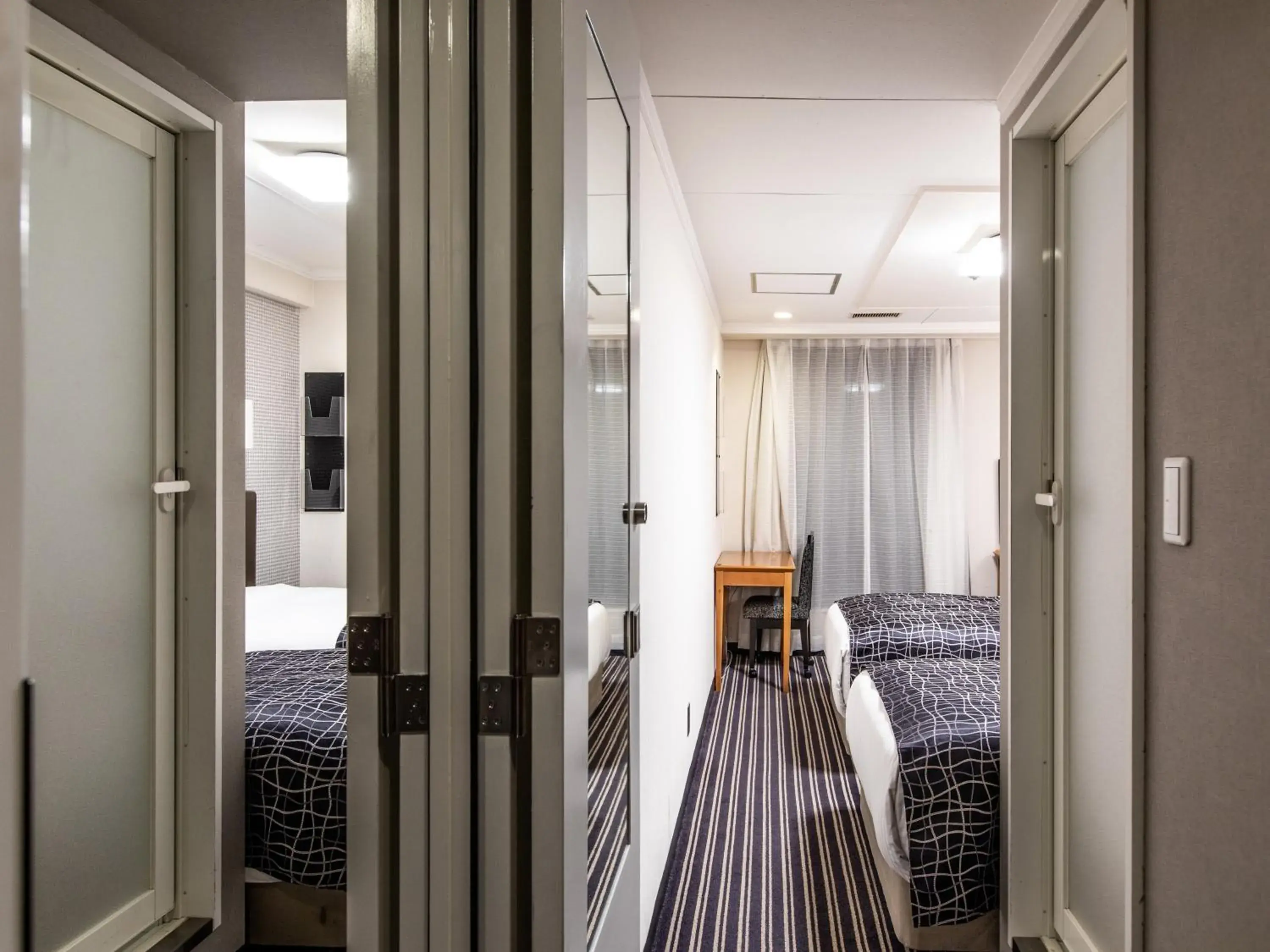 Connecting twin room - Nonsmoking (4 beds) in APA Hotel Kyoto Gion Excellent Connecting twin room - Nonsmoking (4 beds) in APA Hotel Kyoto Gion Excellent