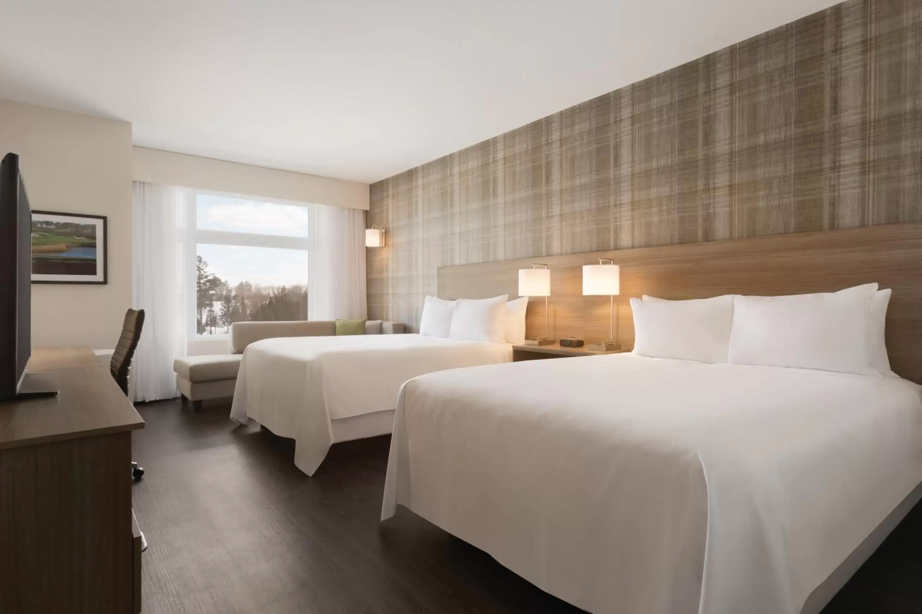 Queen Room with Two Queen Beds - Non-Smoking in Radisson Kingswood Hotel & Suites, Fredericton Queen Room with Two Queen Beds - Non-Smoking in Radisson Kingswood Hotel & Suites, Fredericton