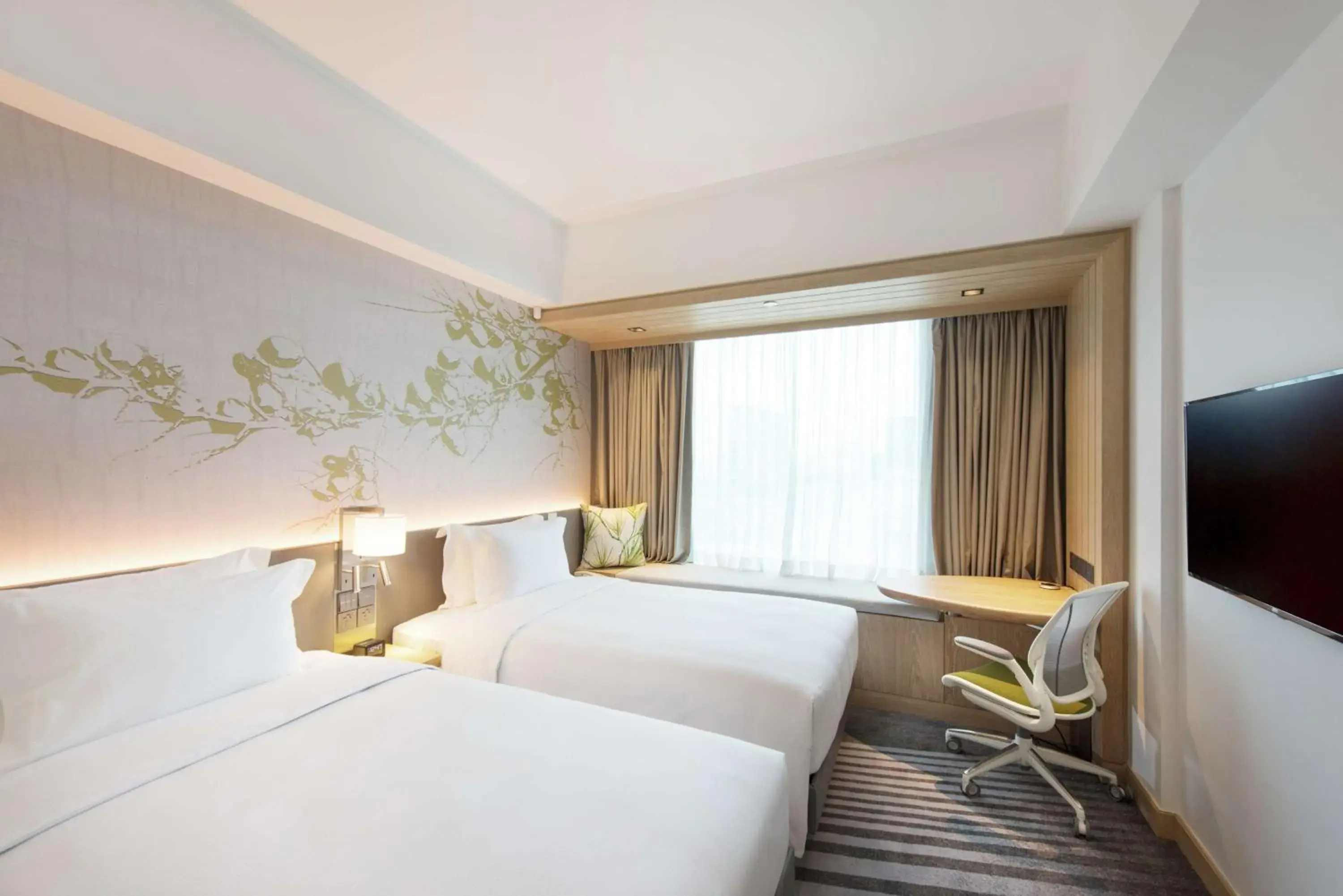 Twin Room in Hilton Garden Inn Singapore Serangoon Twin Room in Hilton Garden Inn Singapore Serangoon