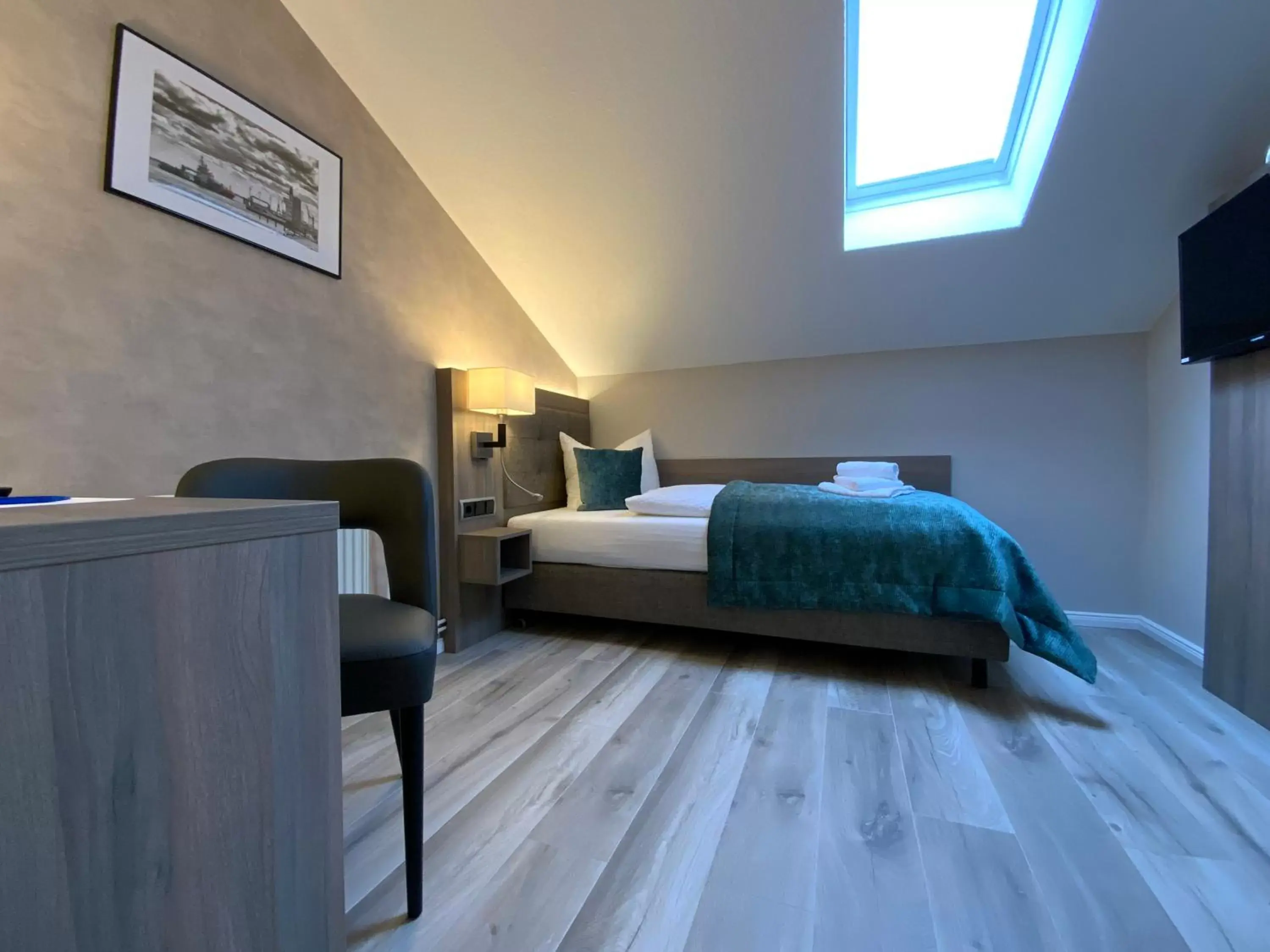 Single Room with Shared Bathroom in Mertinkus Nordseehotel Single Room with Shared Bathroom in Mertinkus Nordseehotel