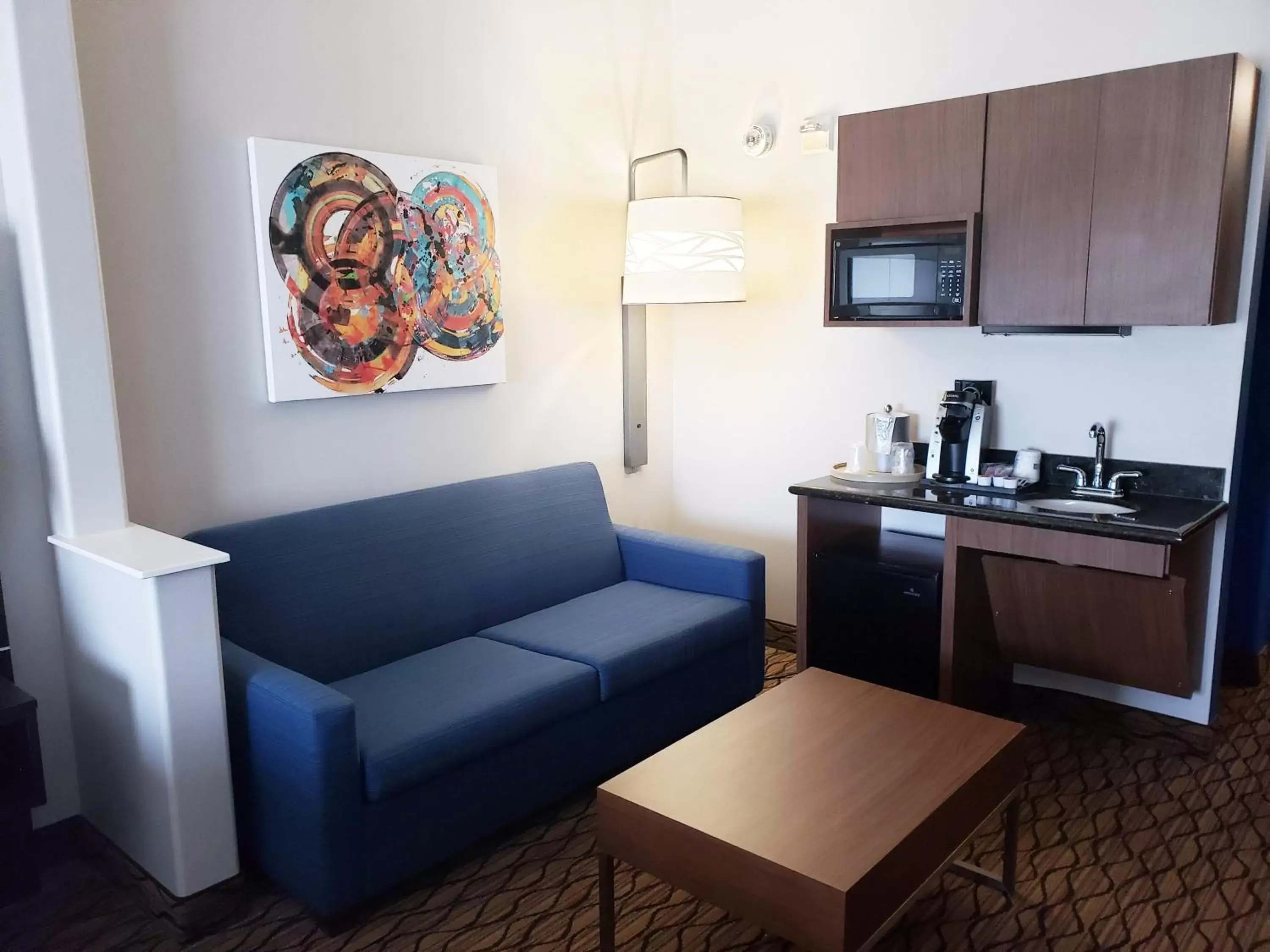 King Suite - Disability Access/Non-Smoking in Holiday Inn Express San Angelo, an IHG Hotel King Suite - Disability Access/Non-Smoking in Holiday Inn Express San Angelo, an IHG Hotel