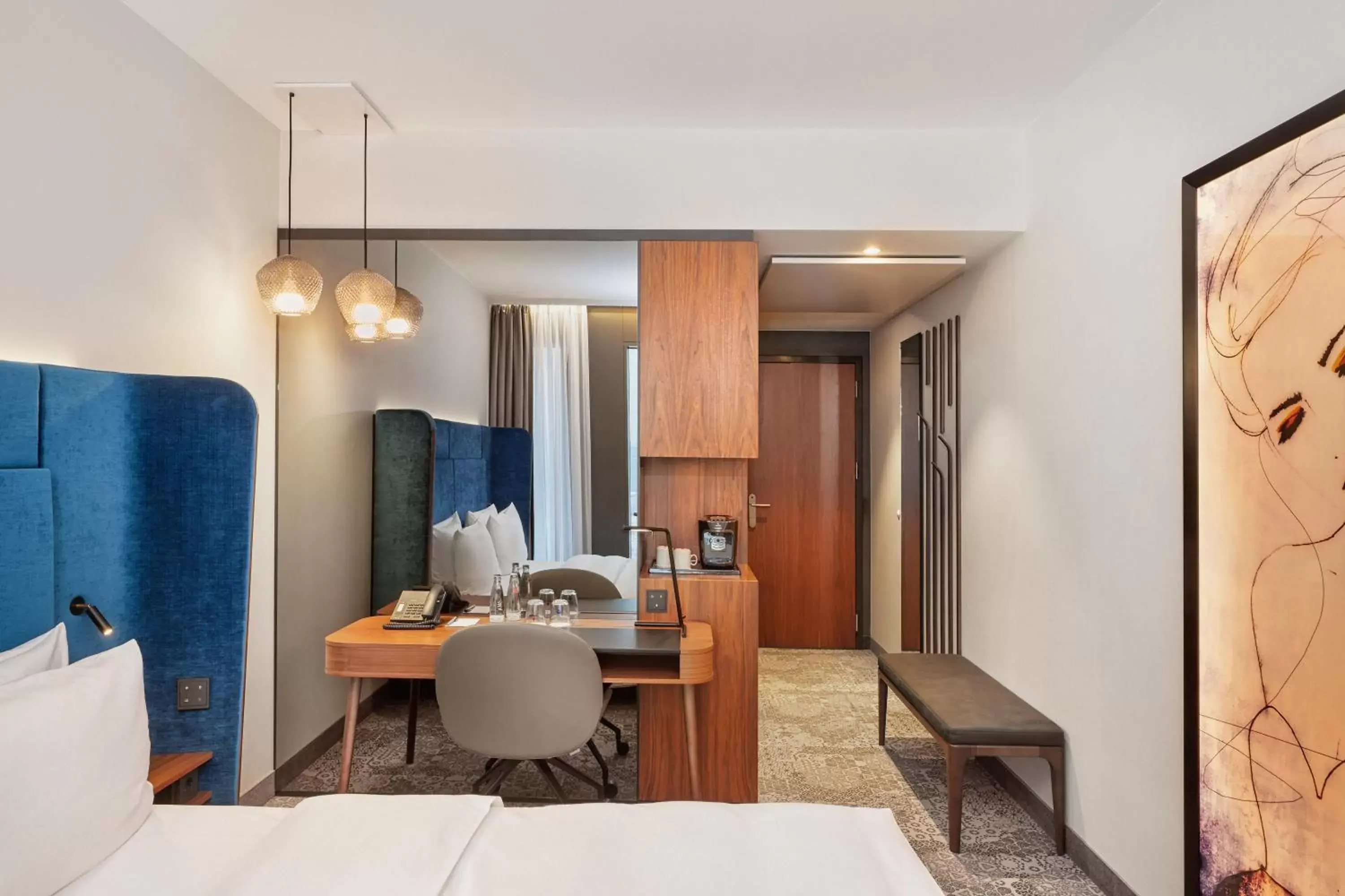 2 Comfort rooms next to each other in HYPERION Hotel München 2 Comfort rooms next to each other in HYPERION Hotel München