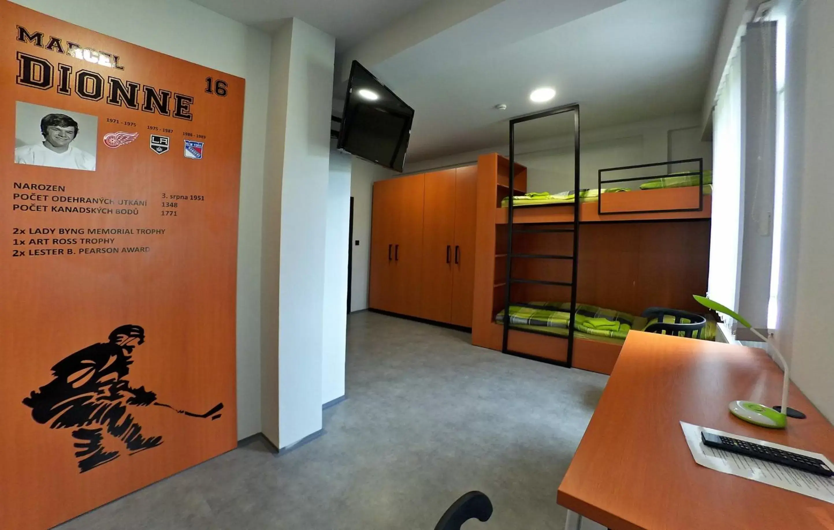 Quadruple Room in Sporthotel Zimní stadion Benešov Quadruple Room in Sporthotel Zimní stadion Benešov