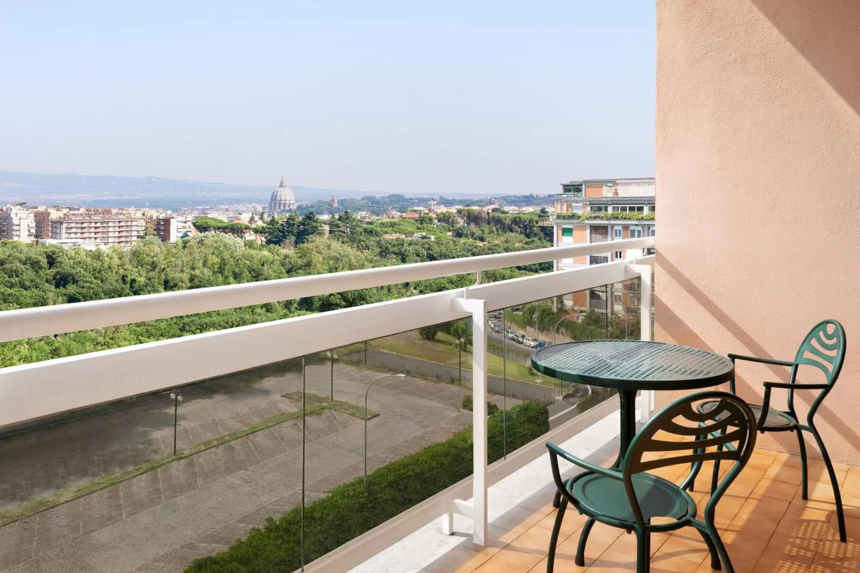 2 room Suite, 1 King, Sofa bed, St. Peter´s Dome view - single occupancy in Courtyard by Marriott Rome Central Park 2 room Suite, 1 King, Sofa bed, St. Peter´s Dome view - single occupancy in Courtyard by Marriott Rome Central Park