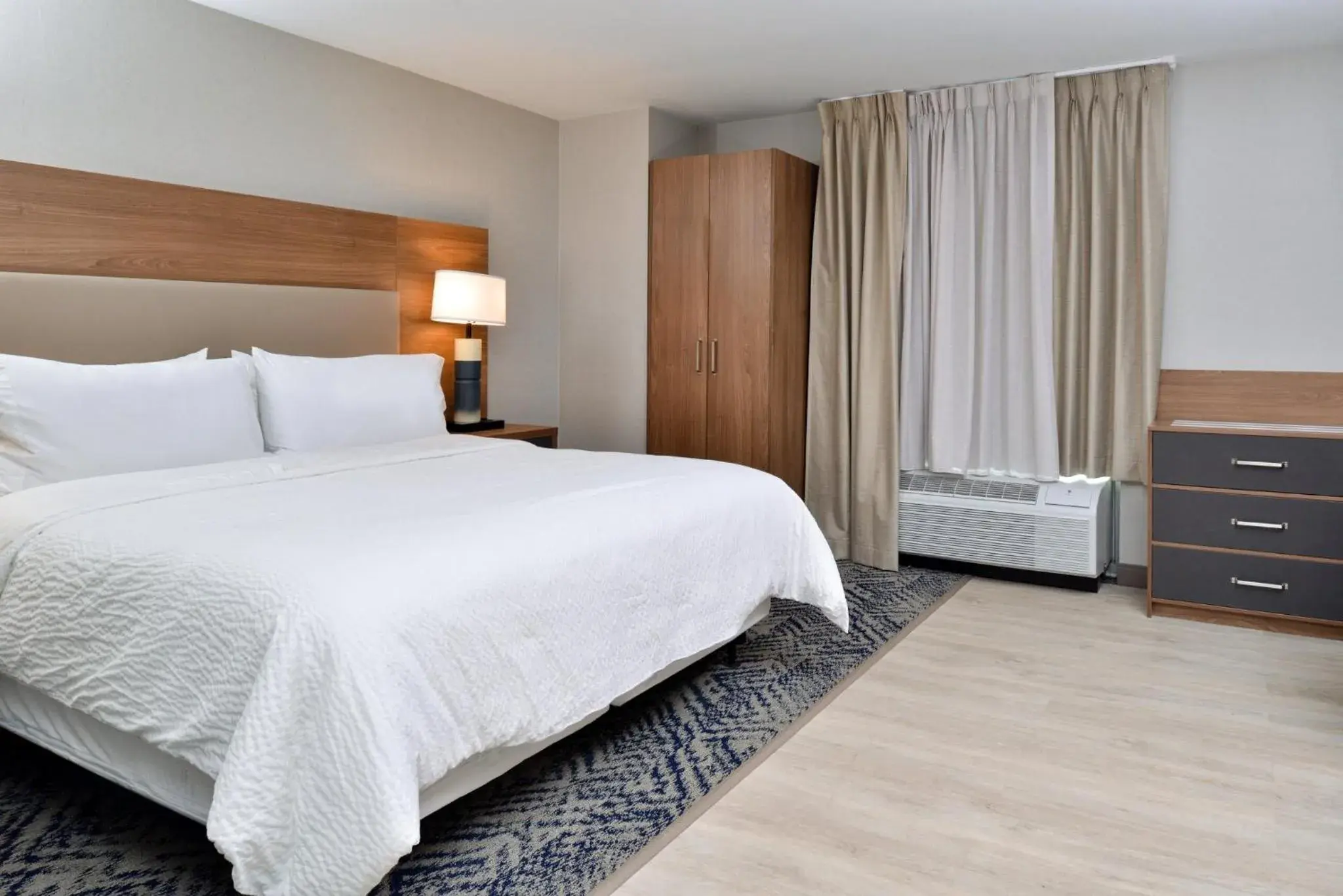 Studio King Suite with Roll In Shower - Mobility Accessible in Candlewood Suites - Joliet Southwest by IHG Studio King Suite with Roll In Shower - Mobility Accessible in Candlewood Suites - Joliet Southwest by IHG