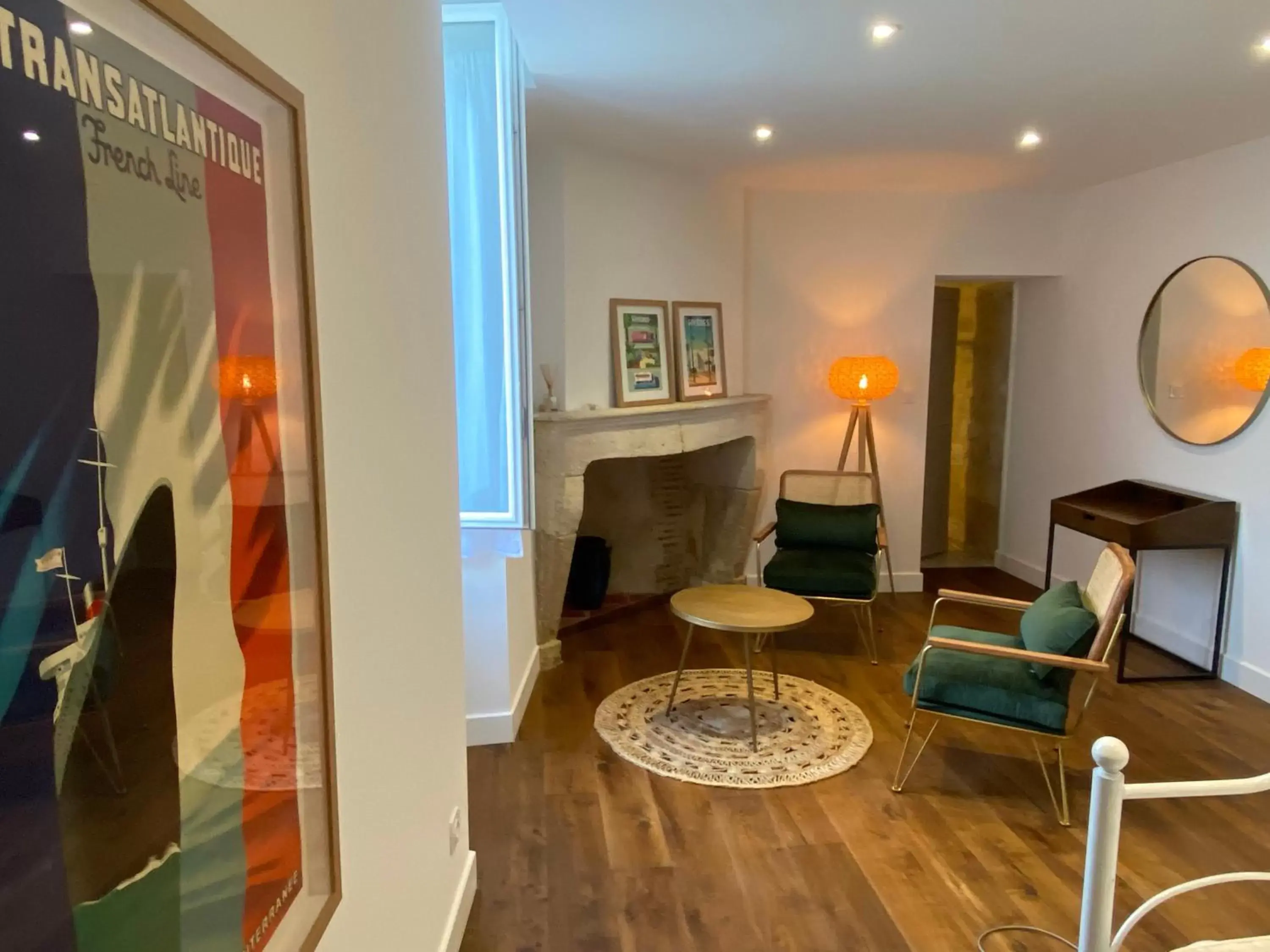 Double Room with Pool View - single occupancy in Le Prieuré de Saint Pierre Double Room with Pool View - single occupancy in Le Prieuré de Saint Pierre