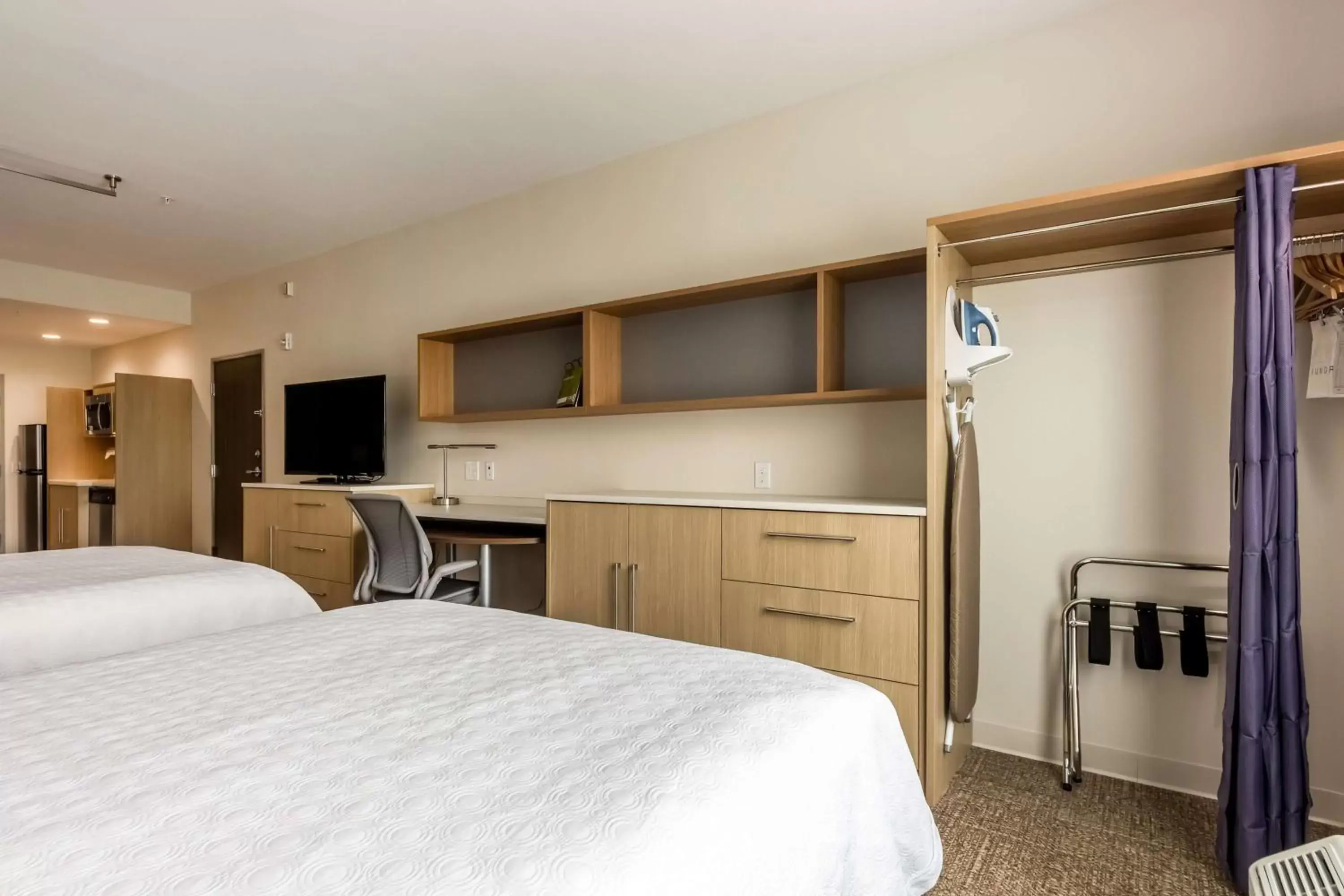 Studio Suite with Two Queen Beds - Hearing Access/Non-Smoking in Home2 Suites By Hilton Fort Worth Northlake Studio Suite with Two Queen Beds - Hearing Access/Non-Smoking in Home2 Suites By Hilton Fort Worth Northlake