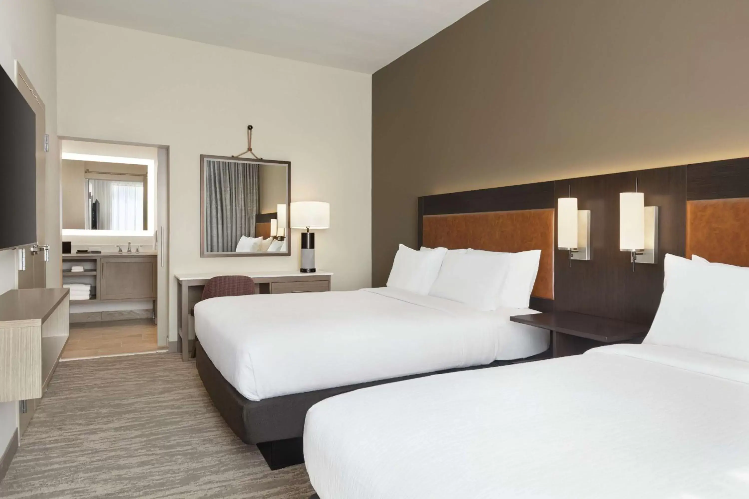 Two-Room Queen Suite with Two Queen Beds in Embassy Suites by Hilton Round Rock Two-Room Queen Suite with Two Queen Beds in Embassy Suites by Hilton Round Rock