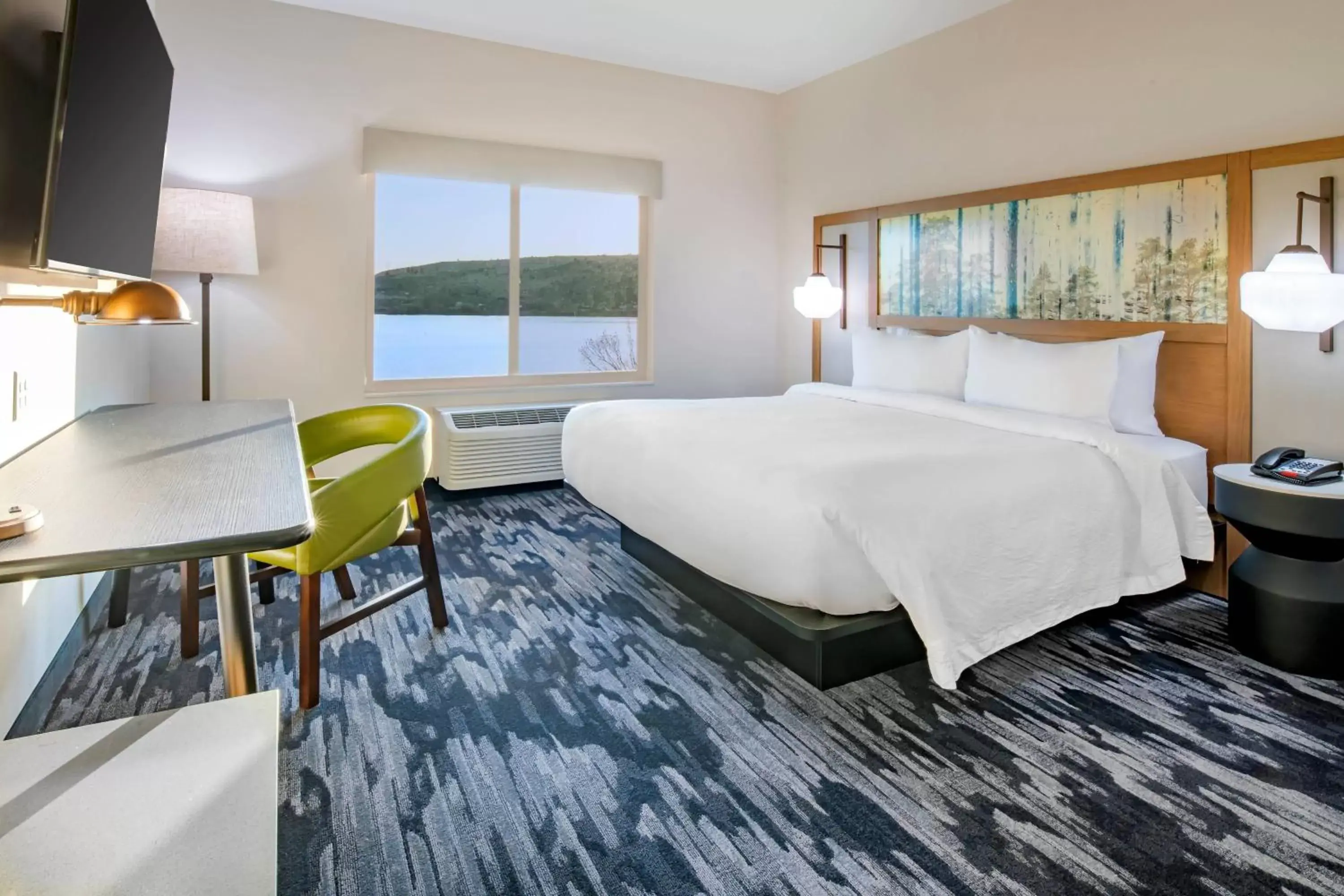 King Room with 1 King Bed, Lake View in Fairfield Inn & Suites by Marriott Klamath Falls King Room with 1 King Bed, Lake View in Fairfield Inn & Suites by Marriott Klamath Falls