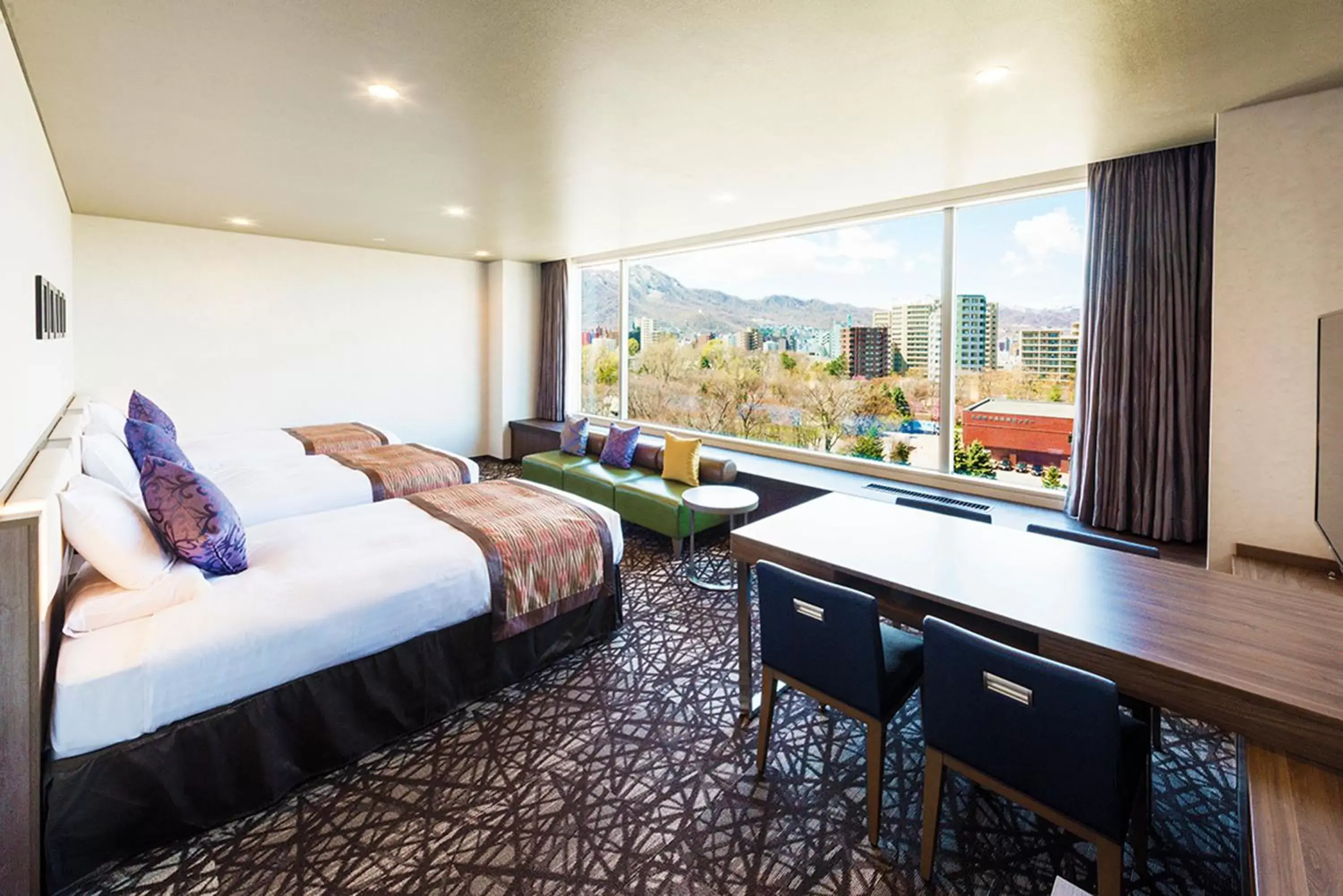 Deluxe Quadruple Room - single occupancy - Non-Smoking in HOTEL MYSTAYS Sapporo Nakajima Park Deluxe Quadruple Room - single occupancy - Non-Smoking in HOTEL MYSTAYS Sapporo Nakajima Park