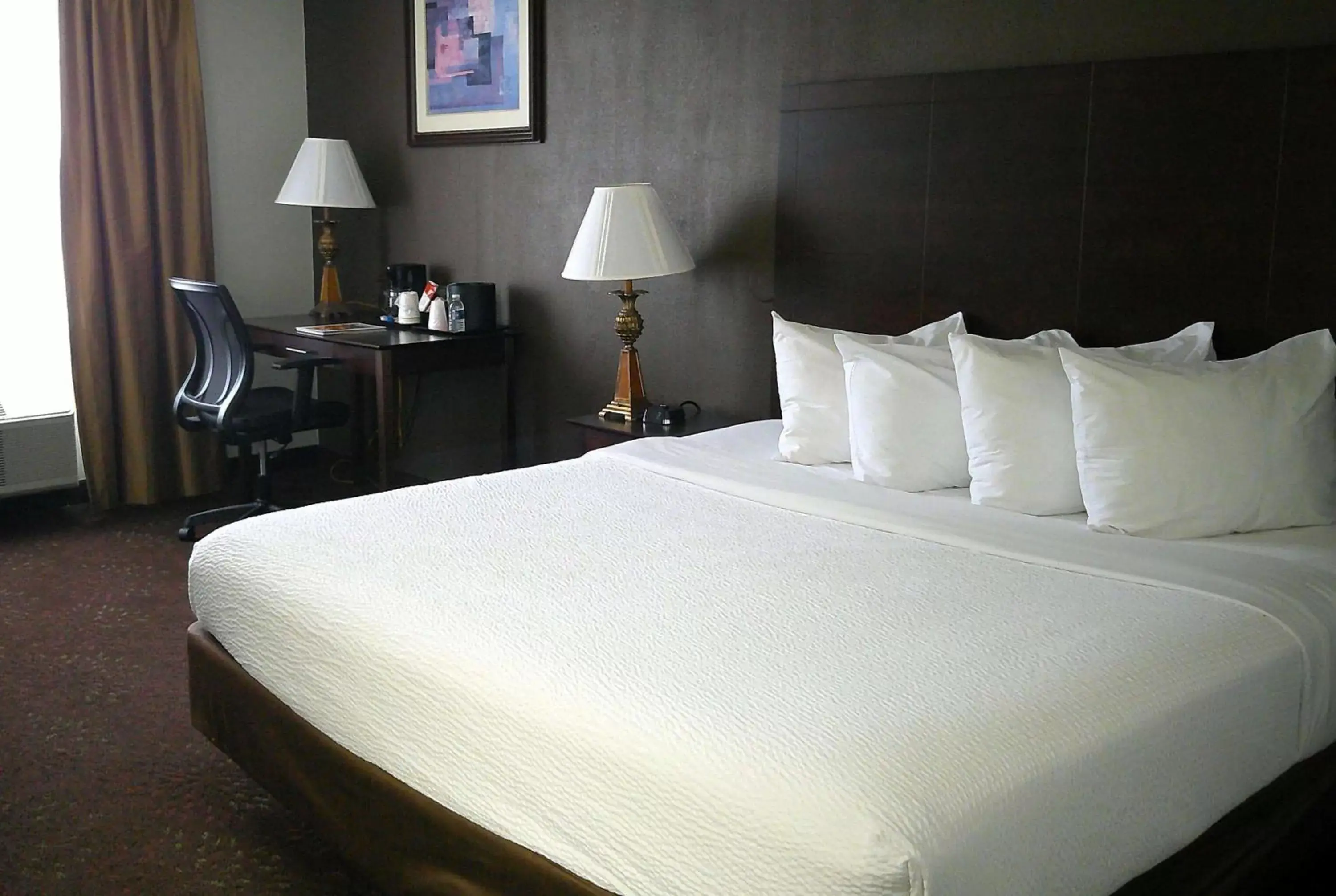 Atrium King Room - Non-Smoking in Wyndham Garden Detroit Metro Airport Atrium King Room - Non-Smoking in Wyndham Garden Detroit Metro Airport