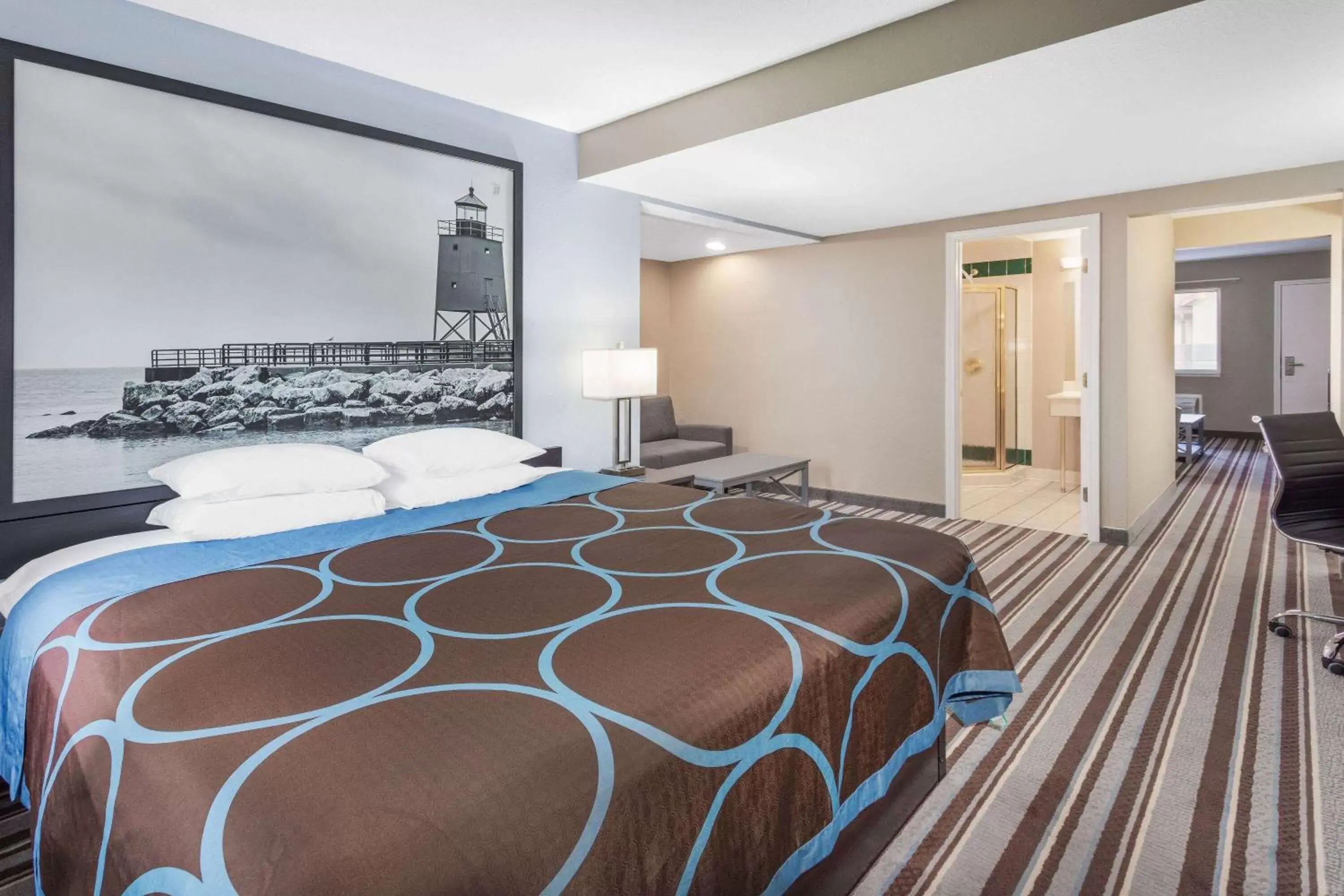 Deluxe King Studio Suite - Non-Smoking in Super 8 by Wyndham Marysville/Port Huron Area Deluxe King Studio Suite - Non-Smoking in Super 8 by Wyndham Marysville/Port Huron Area