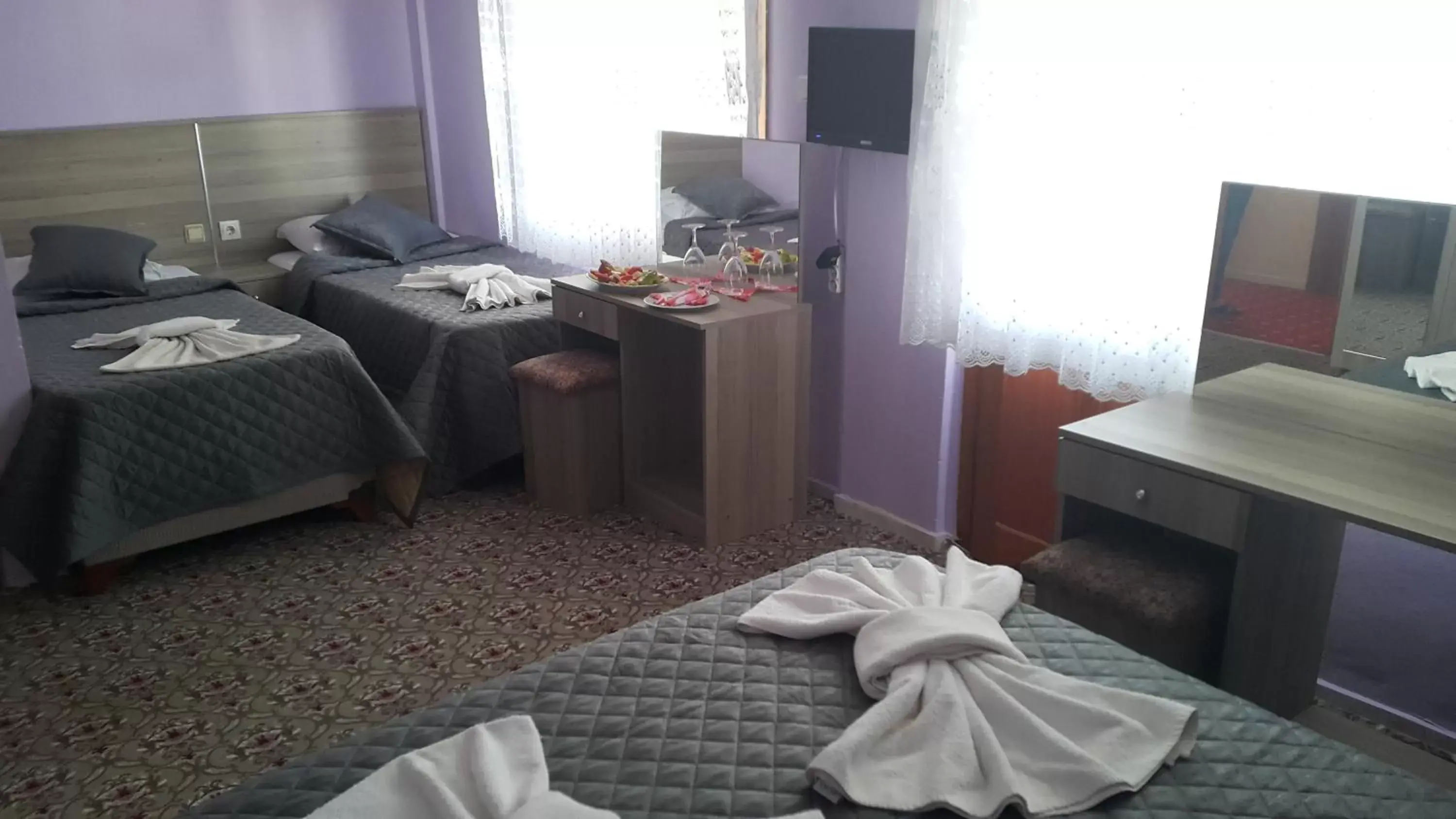 Quadruple Room with Balcony in Grand Yayla Hotel Quadruple Room with Balcony in Grand Yayla Hotel