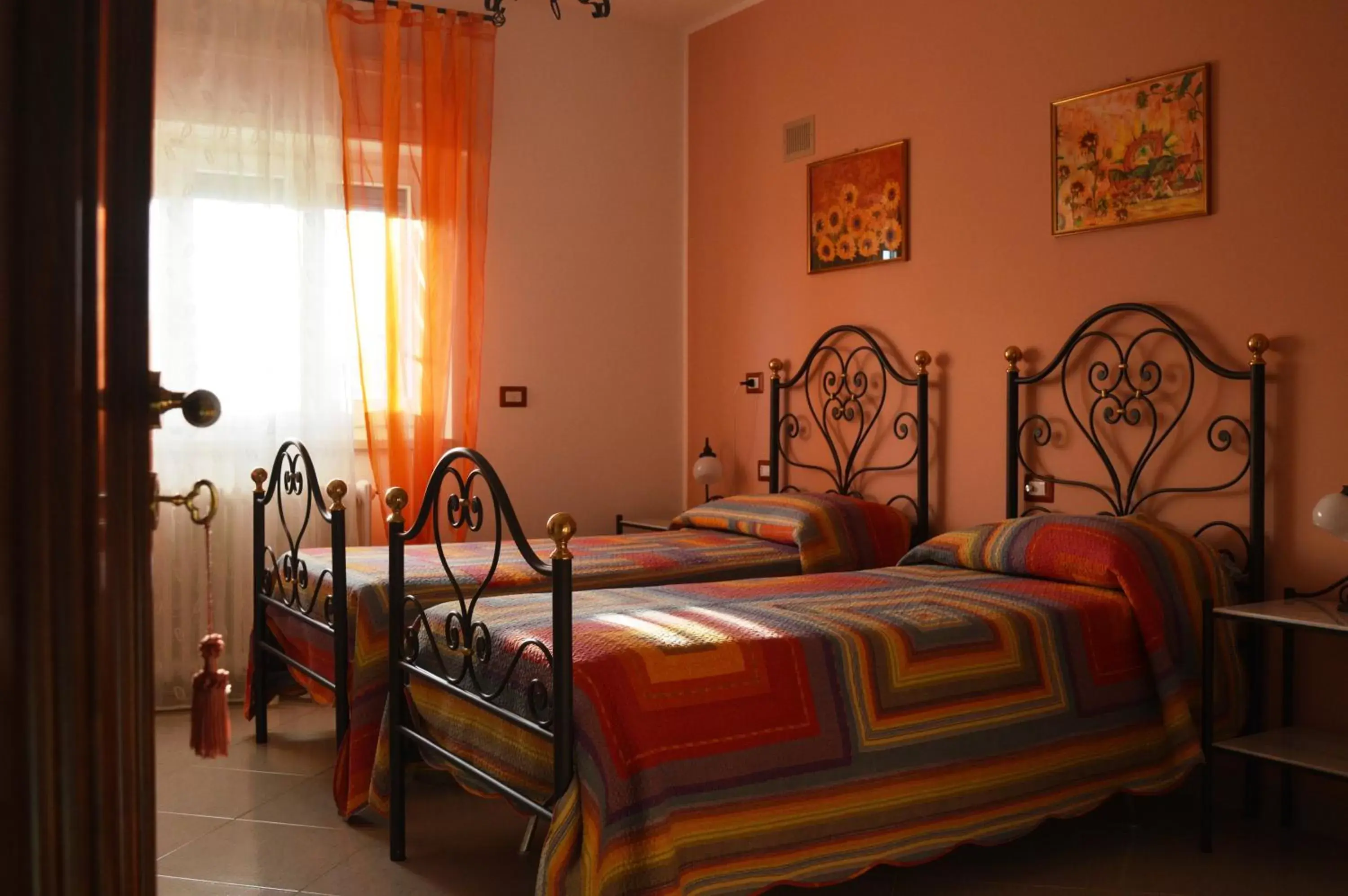 Twin Room with Garden View in Gianmaria B&B Twin Room with Garden View in Gianmaria B&B