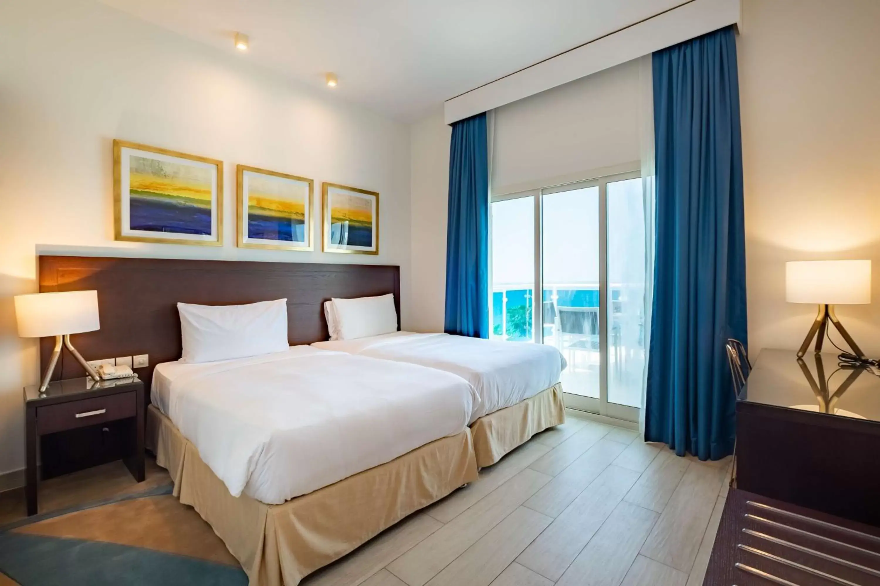 Two-Bedroom Suite with Balcony and Ocean View in Radisson Blu Resort, Fujairah Two-Bedroom Suite with Balcony and Ocean View in Radisson Blu Resort, Fujairah