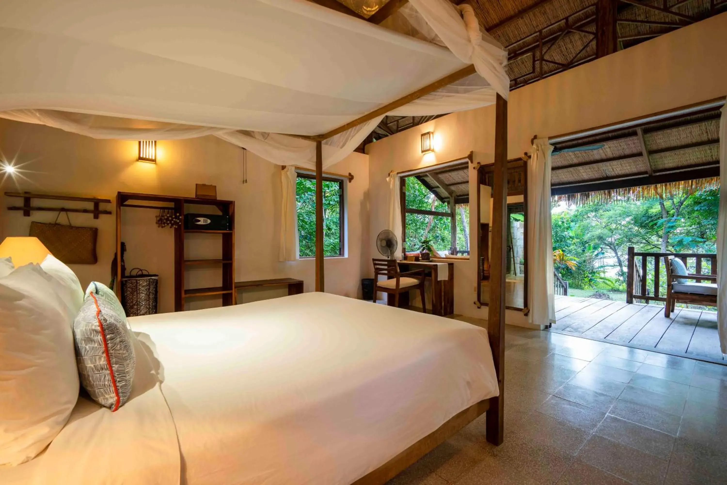 Deluxe Bungalow with Garden View in Mango Bay Resort Deluxe Bungalow with Garden View in Mango Bay Resort