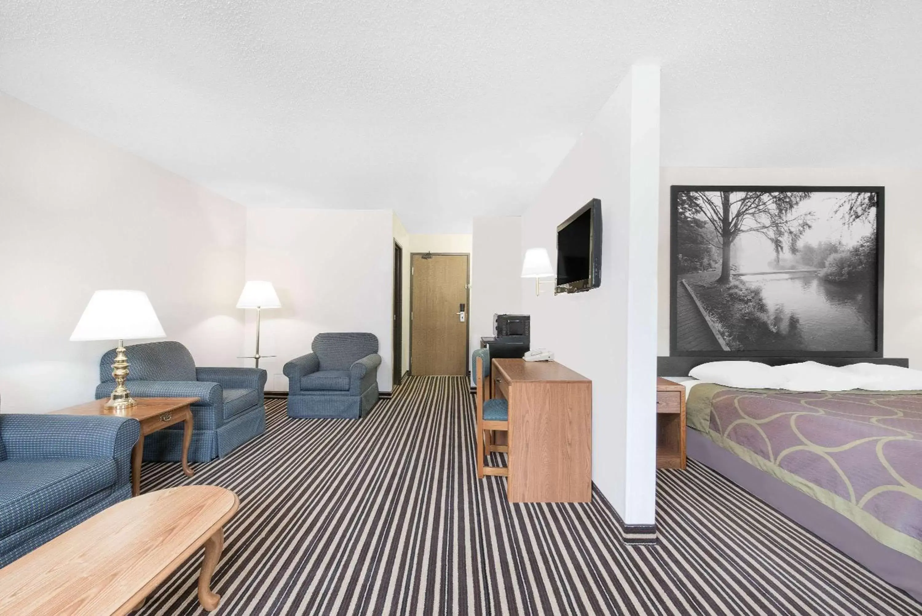 Queen Room with Two Queen Beds - Non-Smoking in Super 8 by Wyndham Morris Queen Room with Two Queen Beds - Non-Smoking in Super 8 by Wyndham Morris