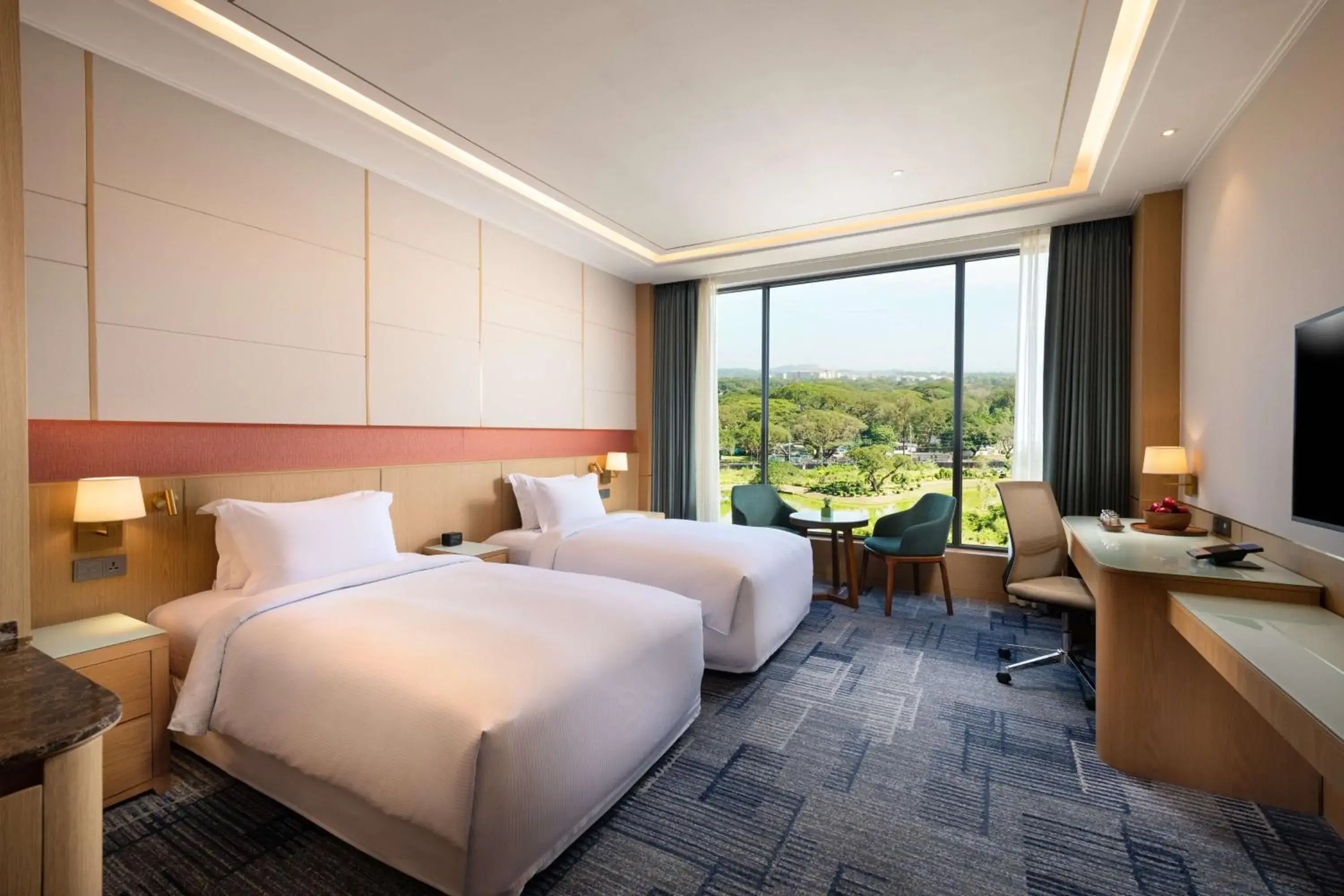 Executive Twin Room - Lounge Access in Hilton Clark Sun Valley Resort Executive Twin Room - Lounge Access in Hilton Clark Sun Valley Resort