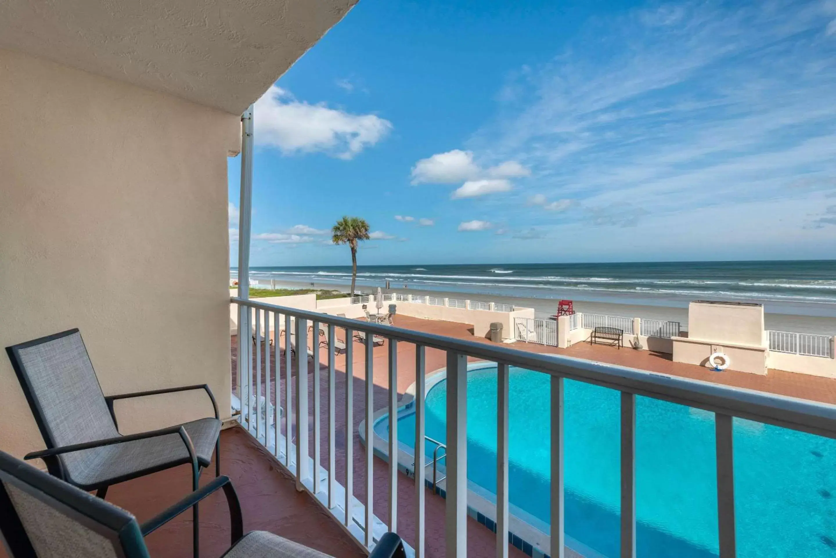Double Room with Two Double Beds and Ocean View - Non-Smoking in Quality Inn Daytona Beach Oceanfront Double Room with Two Double Beds and Ocean View - Non-Smoking in Quality Inn Daytona Beach Oceanfront