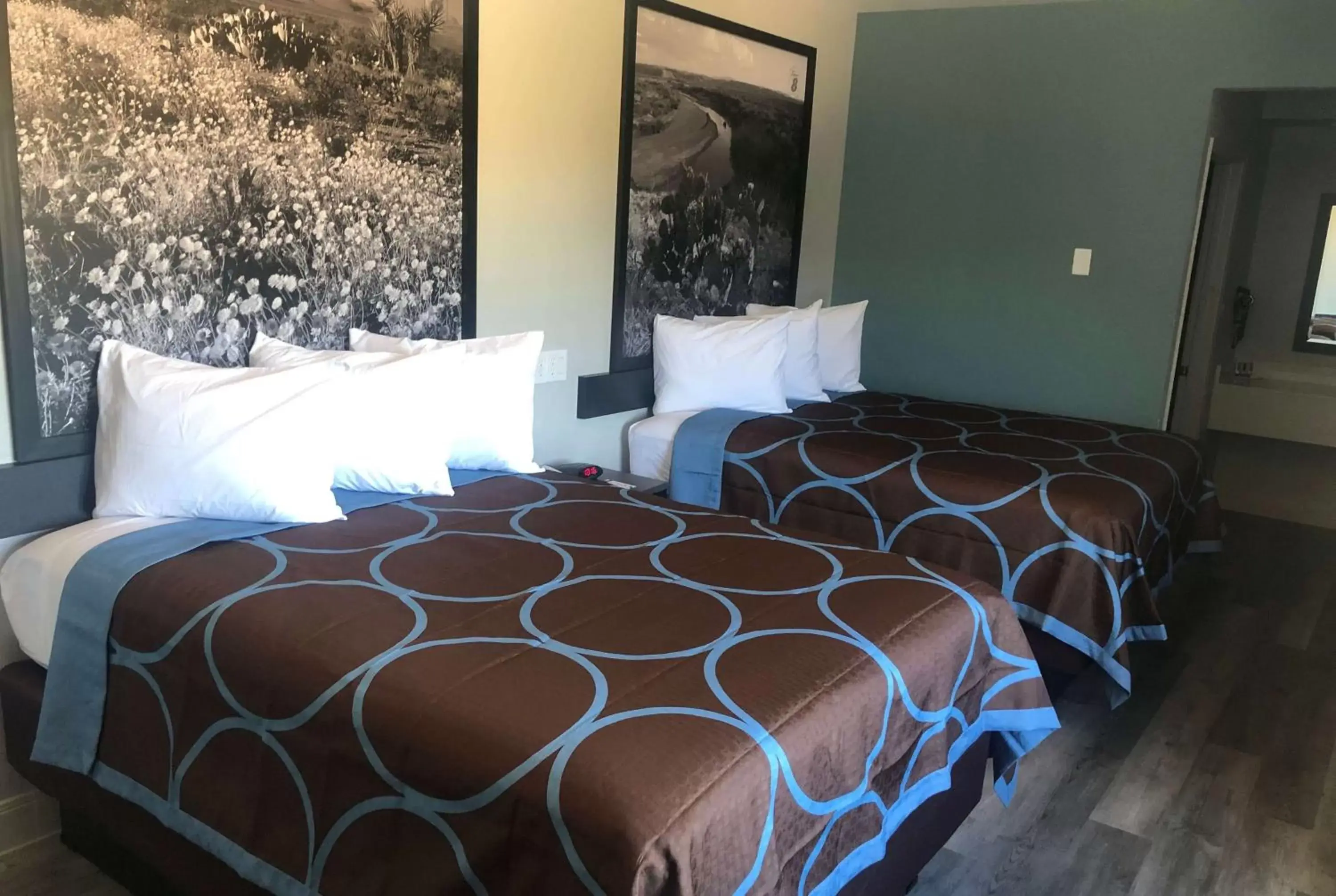Queen Room with Two Queen Beds - Mobility Access/Non-Smoking in Super 8 by Wyndham Spring/North Houston Queen Room with Two Queen Beds - Mobility Access/Non-Smoking in Super 8 by Wyndham Spring/North Houston