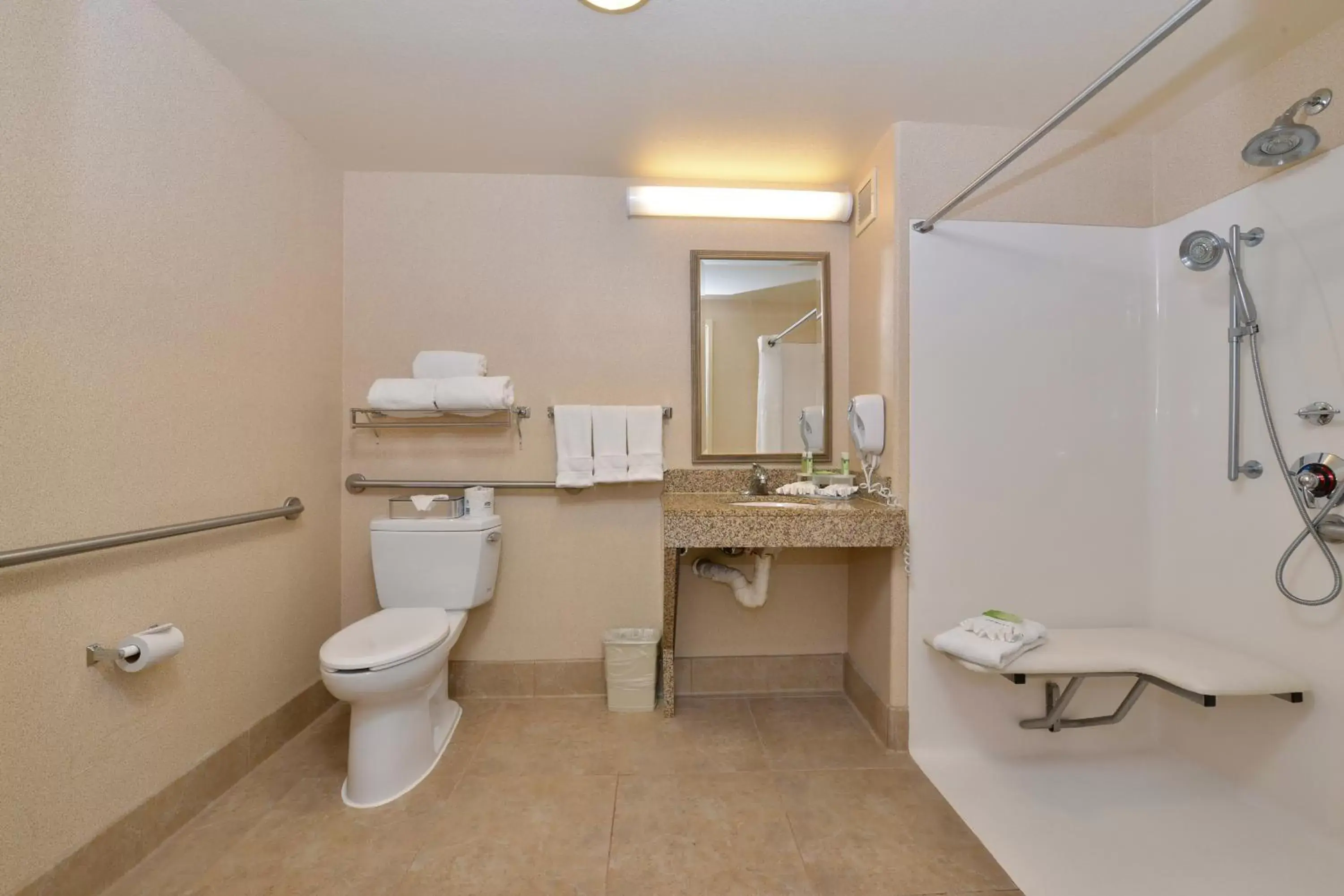 King Room - Disability Access in Holiday Inn Express Hotel & Suites Lincoln-Roseville Area, an IHG Hotel King Room - Disability Access in Holiday Inn Express Hotel & Suites Lincoln-Roseville Area, an IHG Hotel