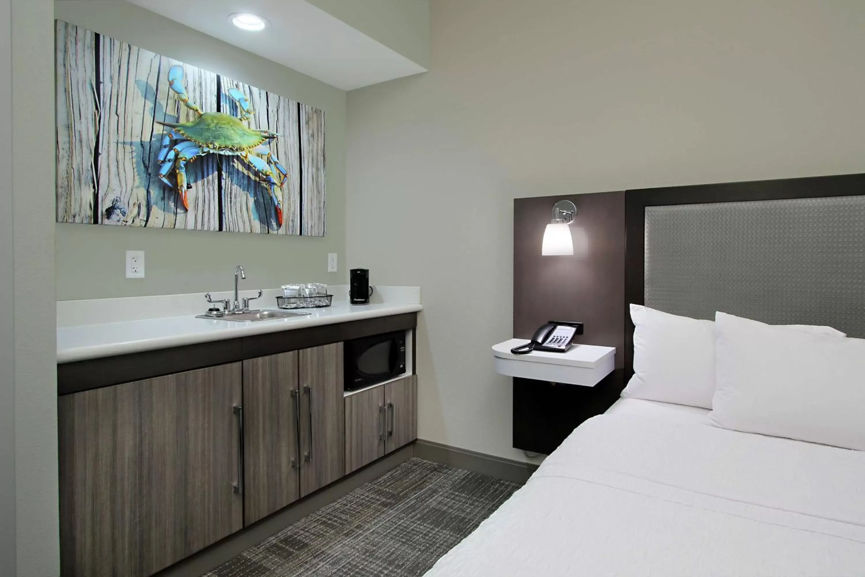 King Studio Suite with Kitchen - Non-Smoking in Hampton Inn Hagerstown-Maugansville King Studio Suite with Kitchen - Non-Smoking in Hampton Inn Hagerstown-Maugansville