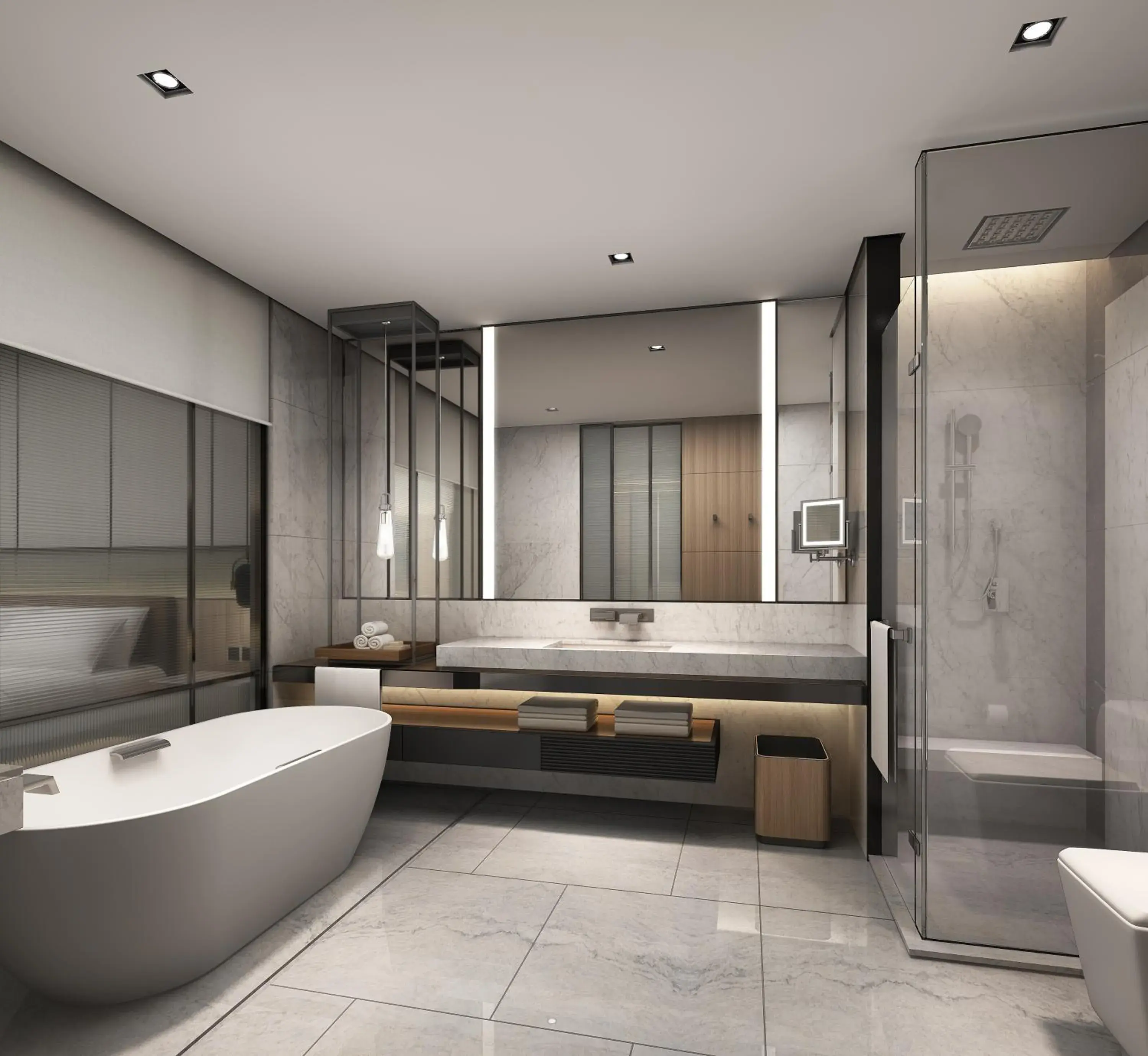 Double Suite with Executive lounge access, City view in Shenyang Marriott Hotel Double Suite with Executive lounge access, City view in Shenyang Marriott Hotel