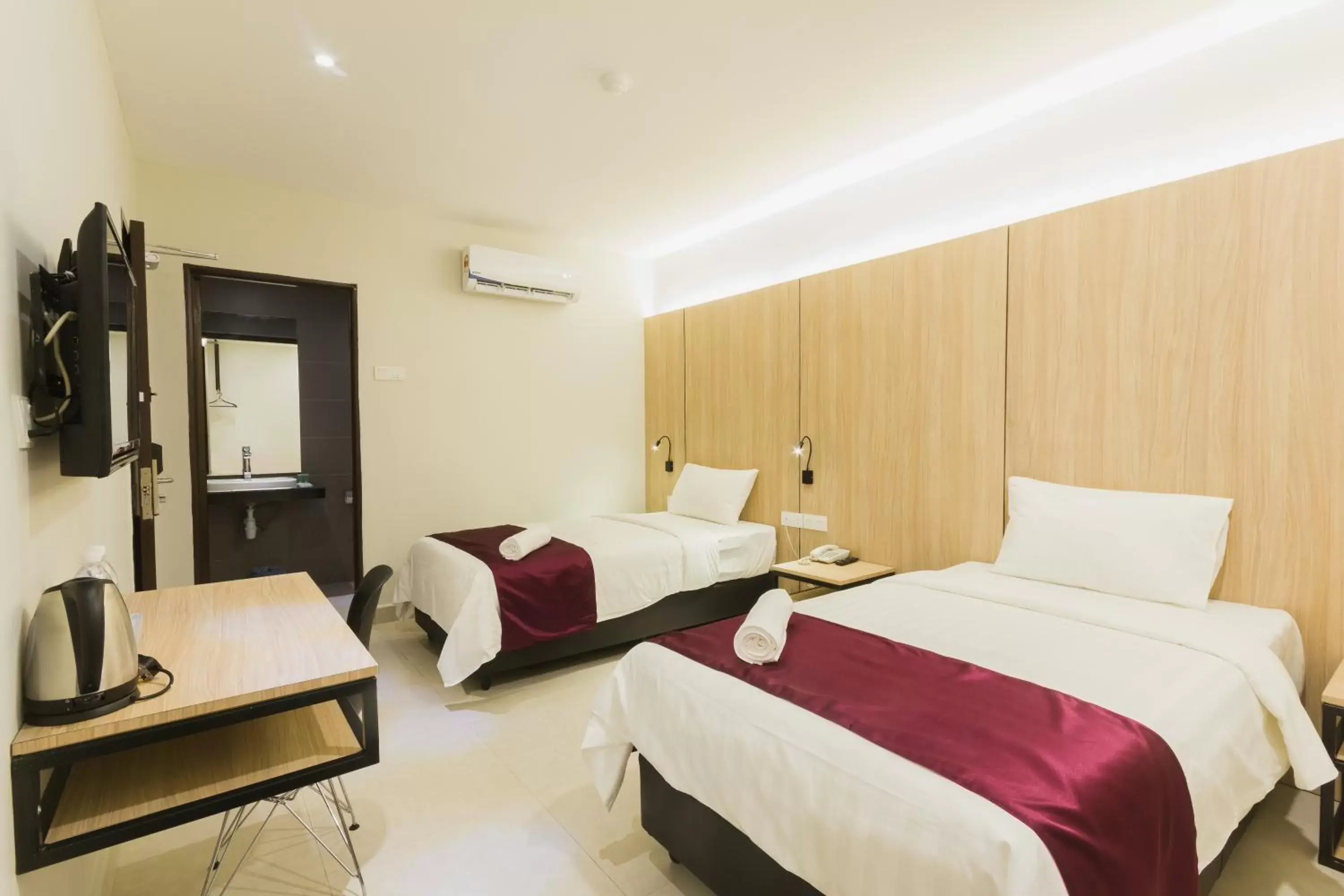 Twin Room in GM Hotel Kuantan Twin Room in GM Hotel Kuantan